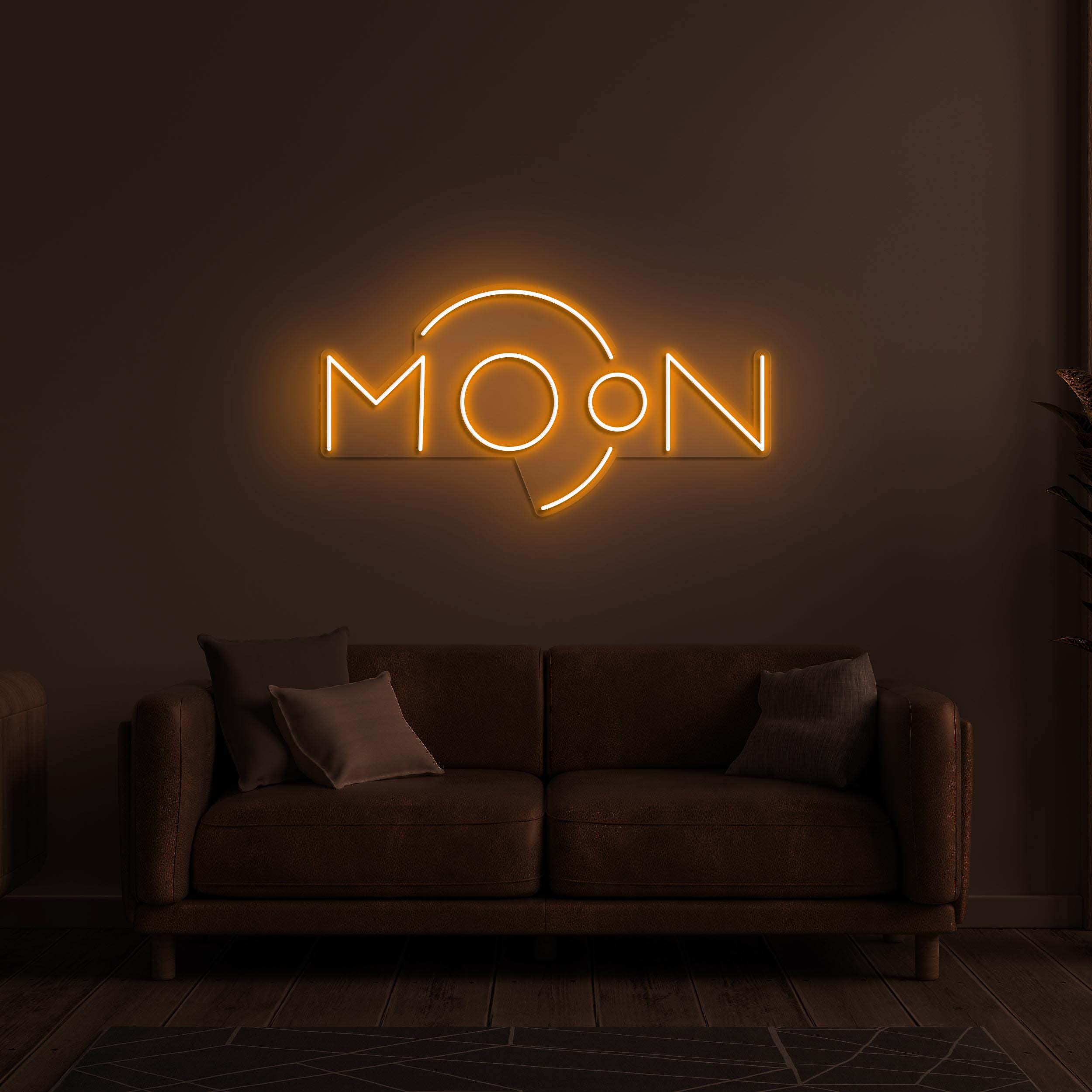 Moon Neon Sign, Moon LED Light, Crescent Moon Neon Art, Home Wall Decor, Custom Neon Sign, Led Wall Art, Nursery LED Neon Light, Gift idea
