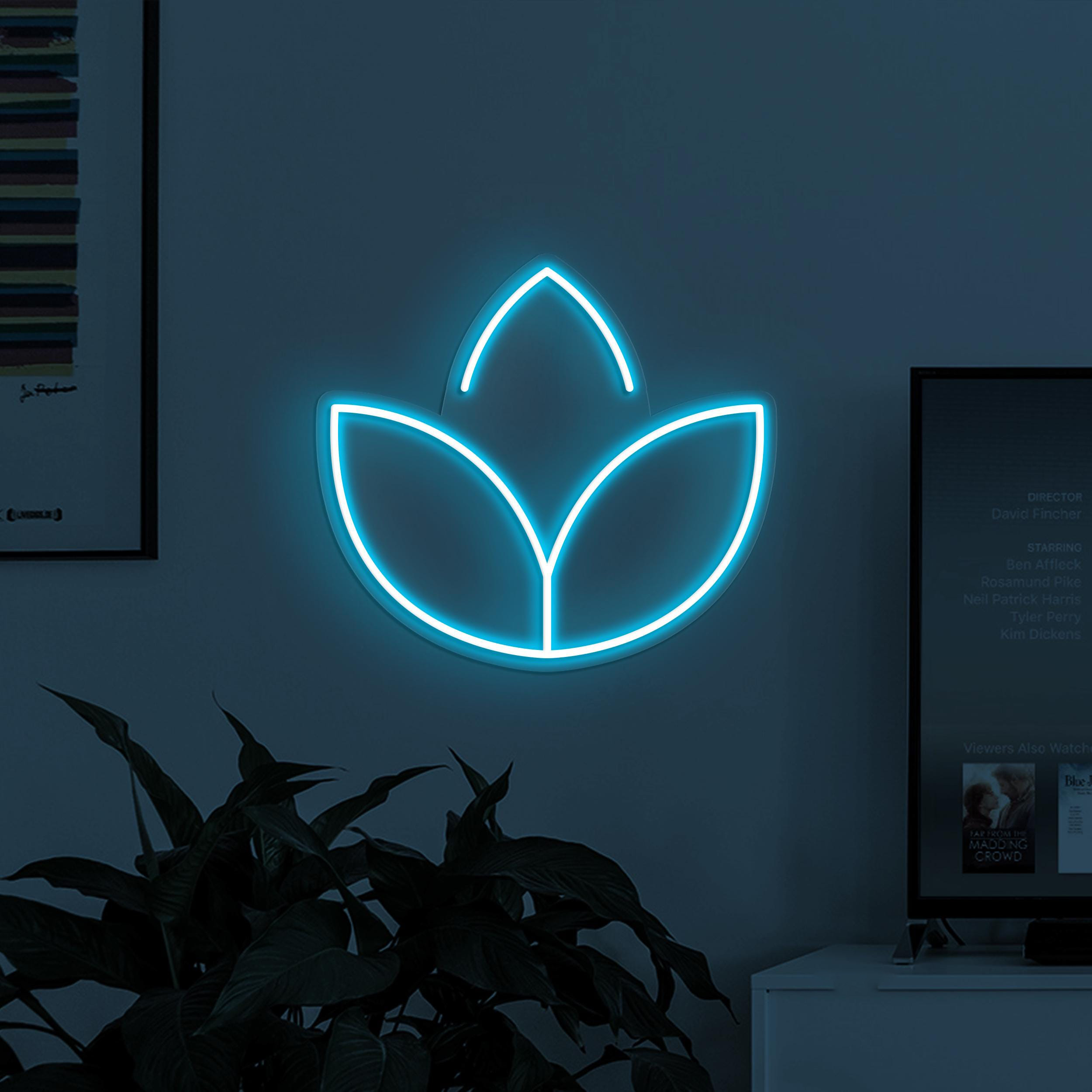 Tulip Neon Sign, Tulip LED Light, Tulip Flower Wall Art, Neon Art Decor for Home, Party and Birthday, Gift for Couple, Wedding Neon Light