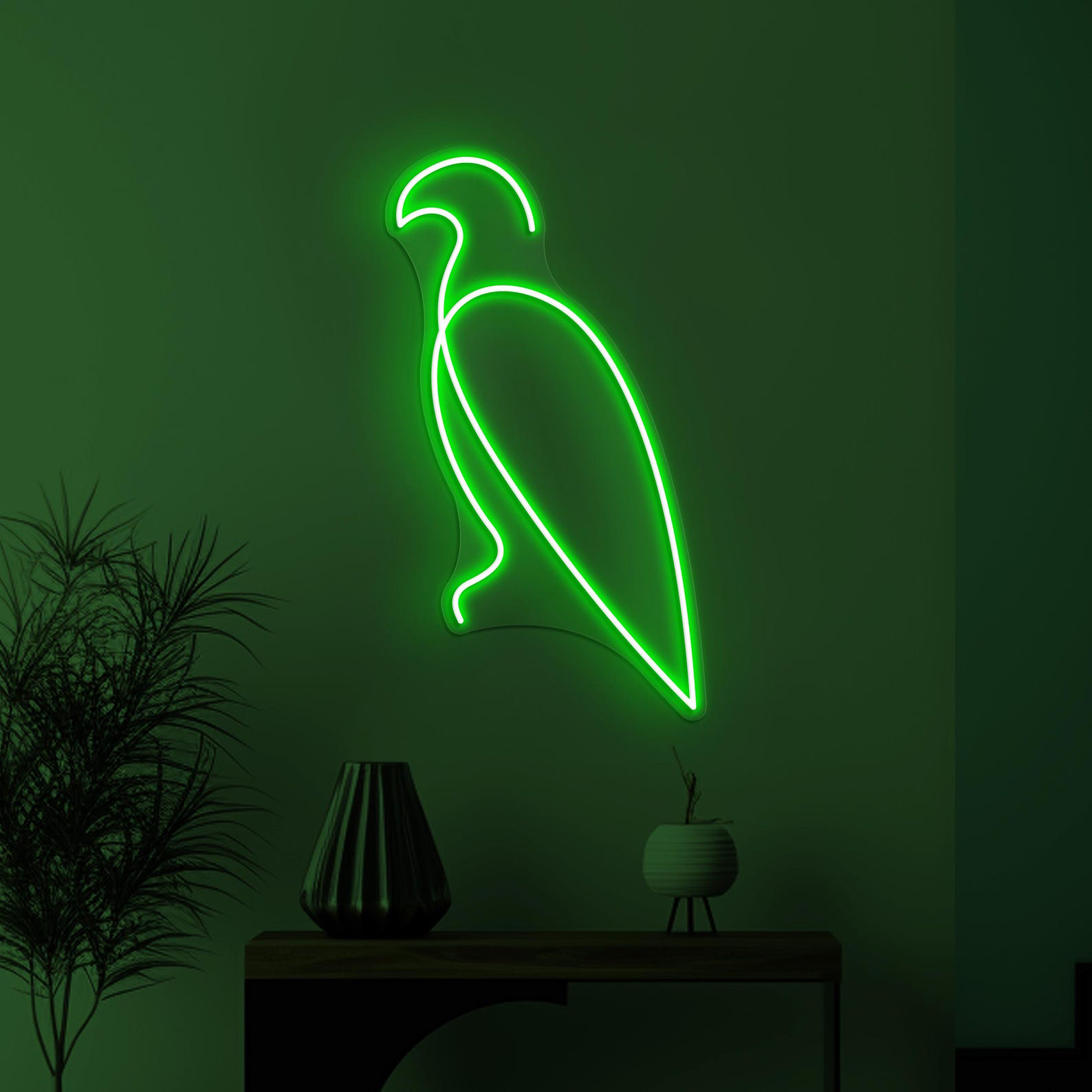 Eagle Neon Sign, Eagle LED Light, Bird Line LED Neon Art, Home Wall Decor, Wildlife Neon Light, Zoo Wall Art, Game Room Decor, Bird Neon Art