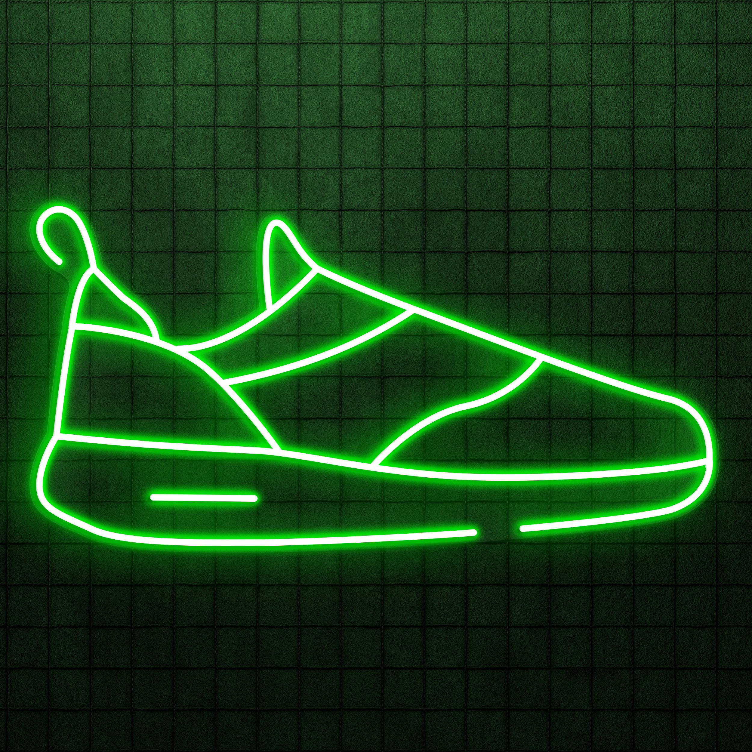 Sneaker Neon Sign, Sneaker LED Light, Gym Wall Decor, Home, Café, Restaurants and Bar Decor, Gym Boot Wall Art, Boot Shop Neon Light,