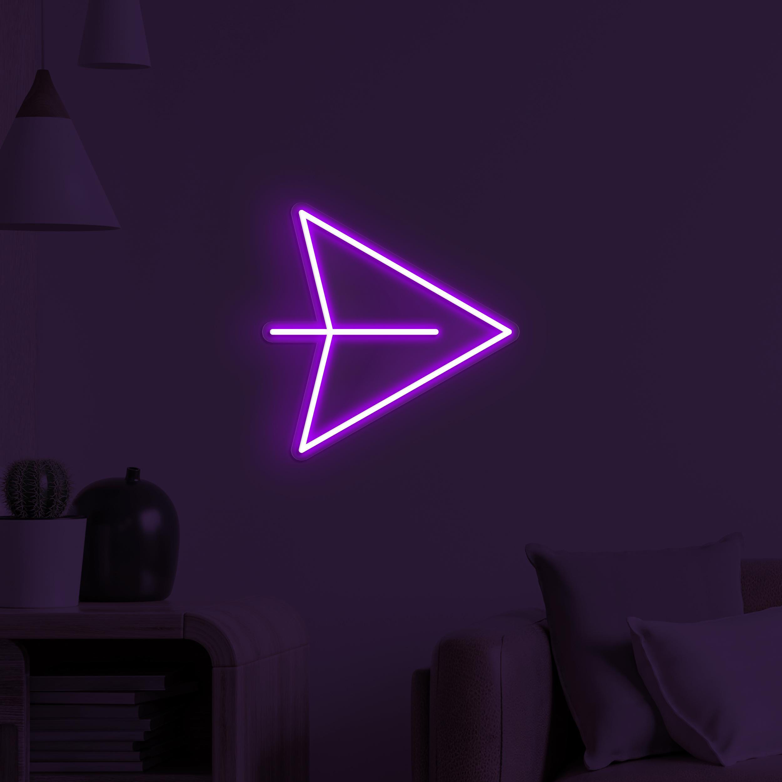 Paper Plane Neon Sign, Paper Airplane LED Light, Kids Room Wall Decor, Flying Plane Wall Art, Airport Neon Light, Home Neon Art, Custom Sign