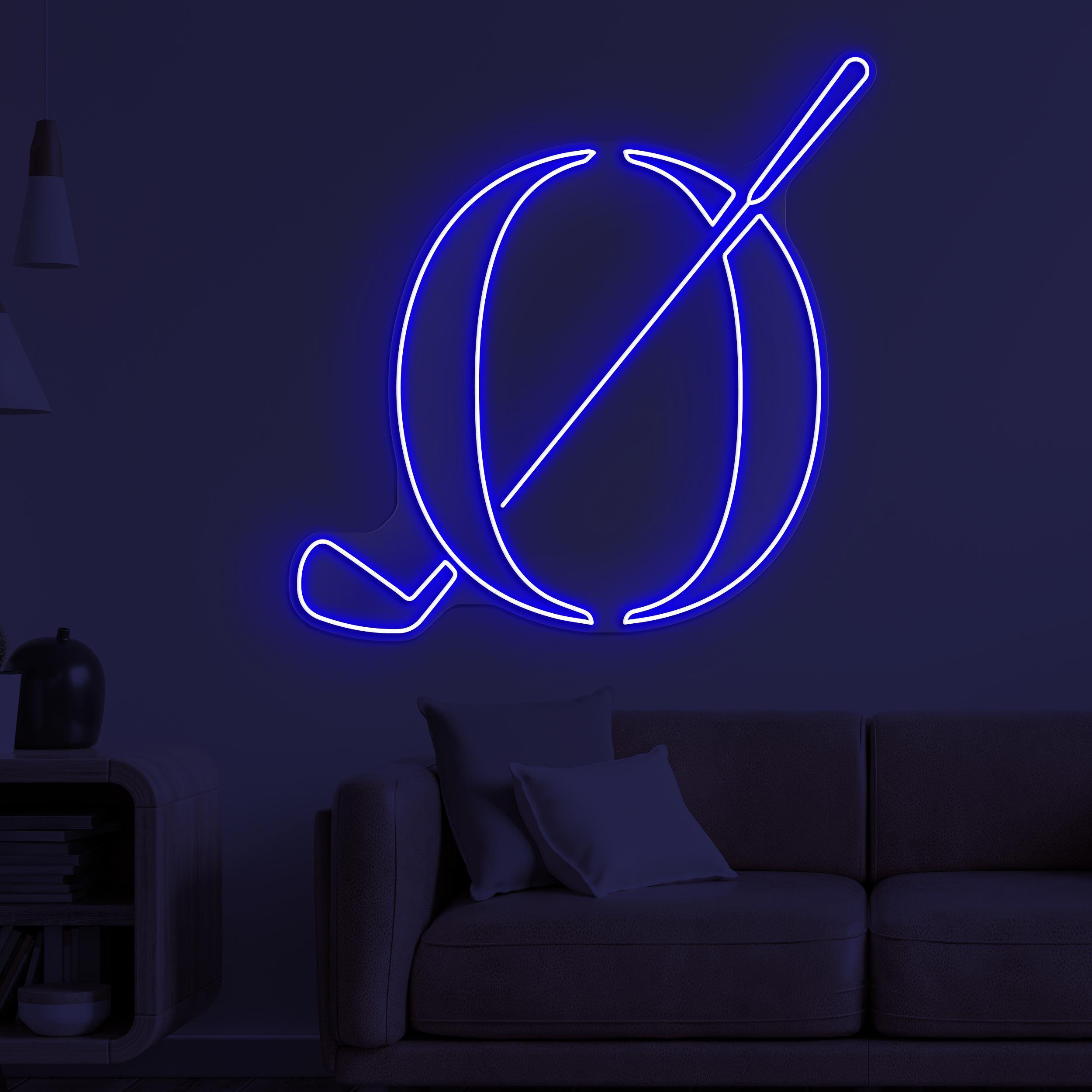 Golf Neon Sign, Golf LED Light, Golf Symbol Wall Art, Sports Shop Wall Decor, Cafe and Bar Wall Art, Party Neon Light, Golf Club Led Sign