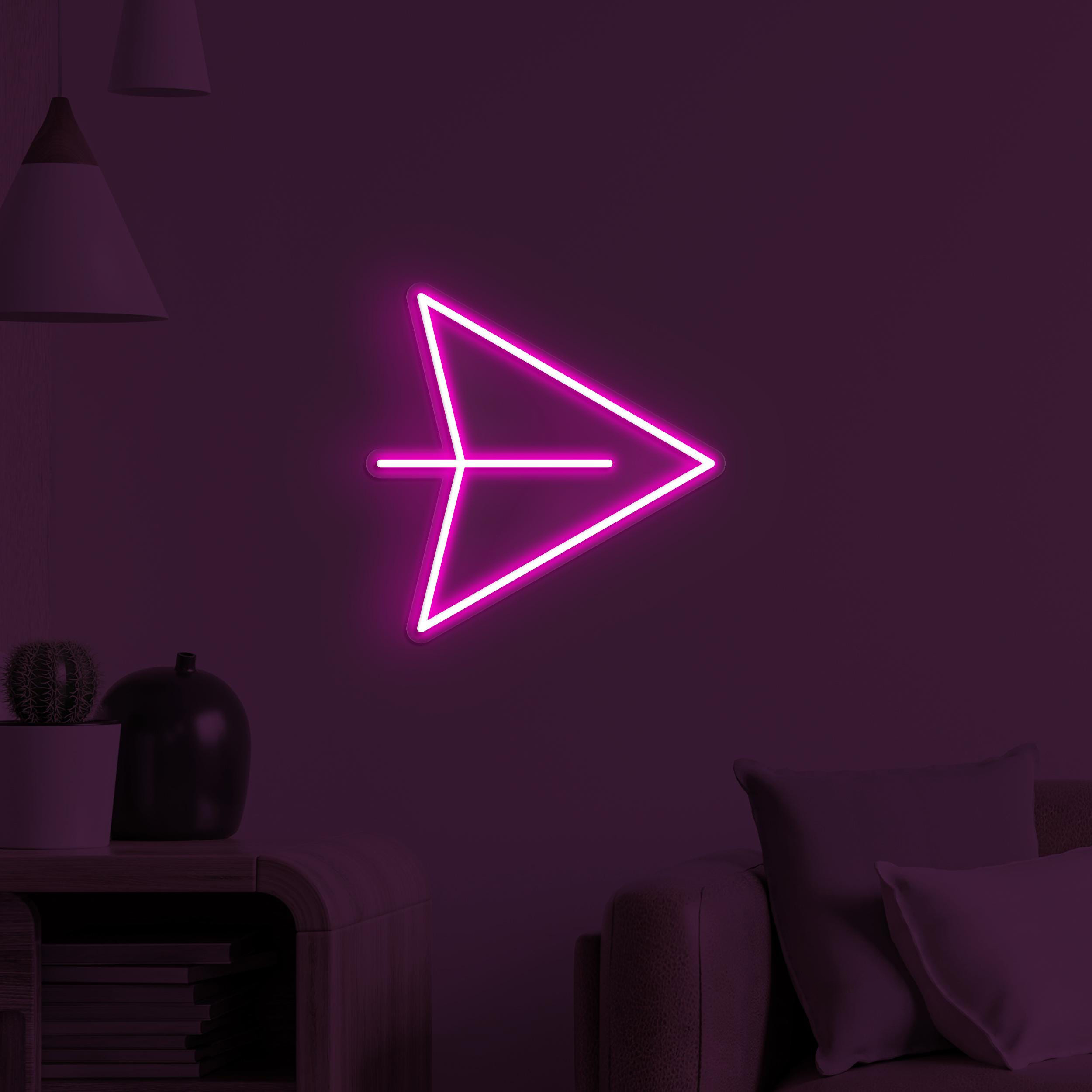 Paper Plane Neon Sign, Paper Airplane LED Light, Kids Room Wall Decor, Flying Plane Wall Art, Airport Neon Light, Home Neon Art, Custom Sign
