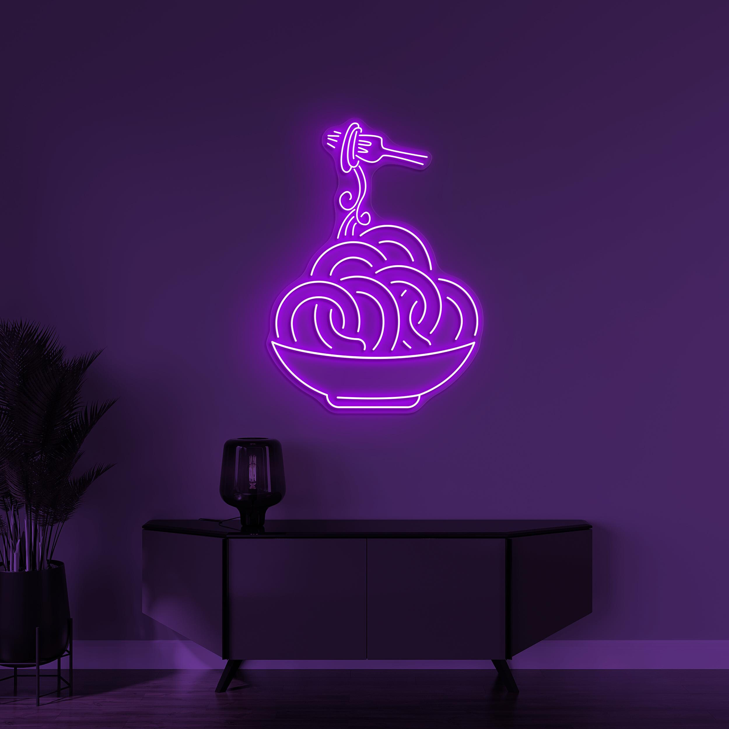 Noodles Neon Sign, Noodles LED Light, Noodles Bowl Wall Decor, Kitchen Wall Light, Pasta Neon Sign, Ramen Shop Decor, Asian Restaurant Sign