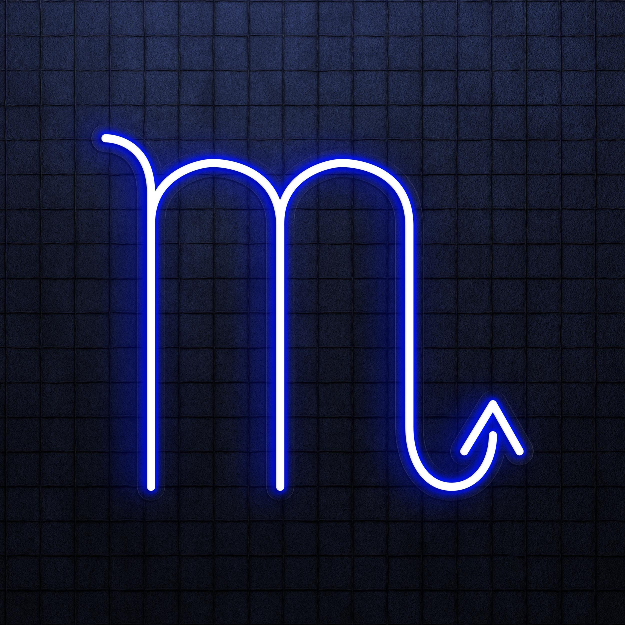 Scorpio Neon Sign, Scorpio LED Light, Zodiac Horoscope Wall Decor, Astrology Zodiac Neon Light, Personalized Neon Sign, Home Wall Decor