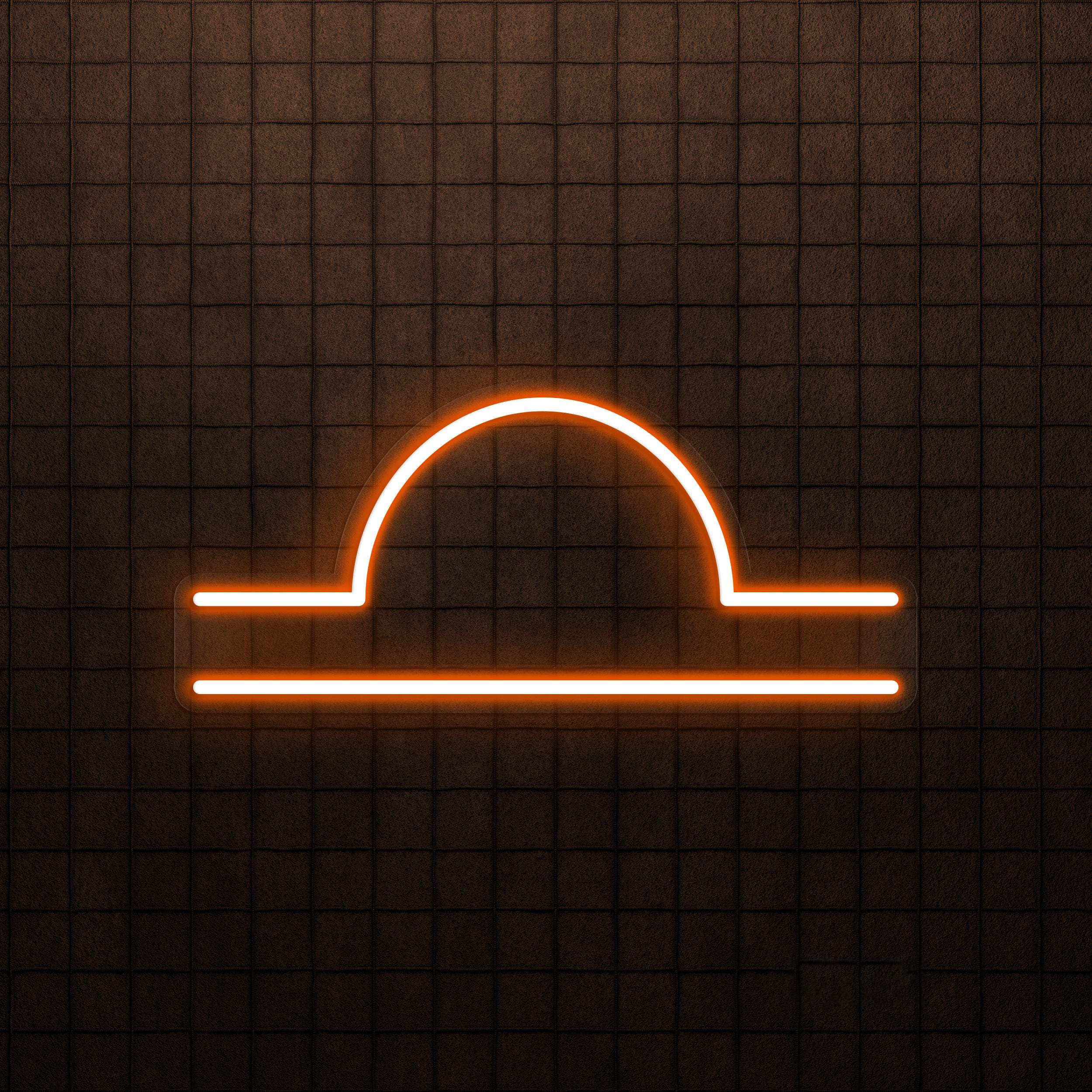 Libra Neon Sign, Libra LED Light, Astrology Wall Decor, Minimalist Zodiac Horoscope LED Sign, Decor for Cafe, Bar & Studio, Home Wall Decor