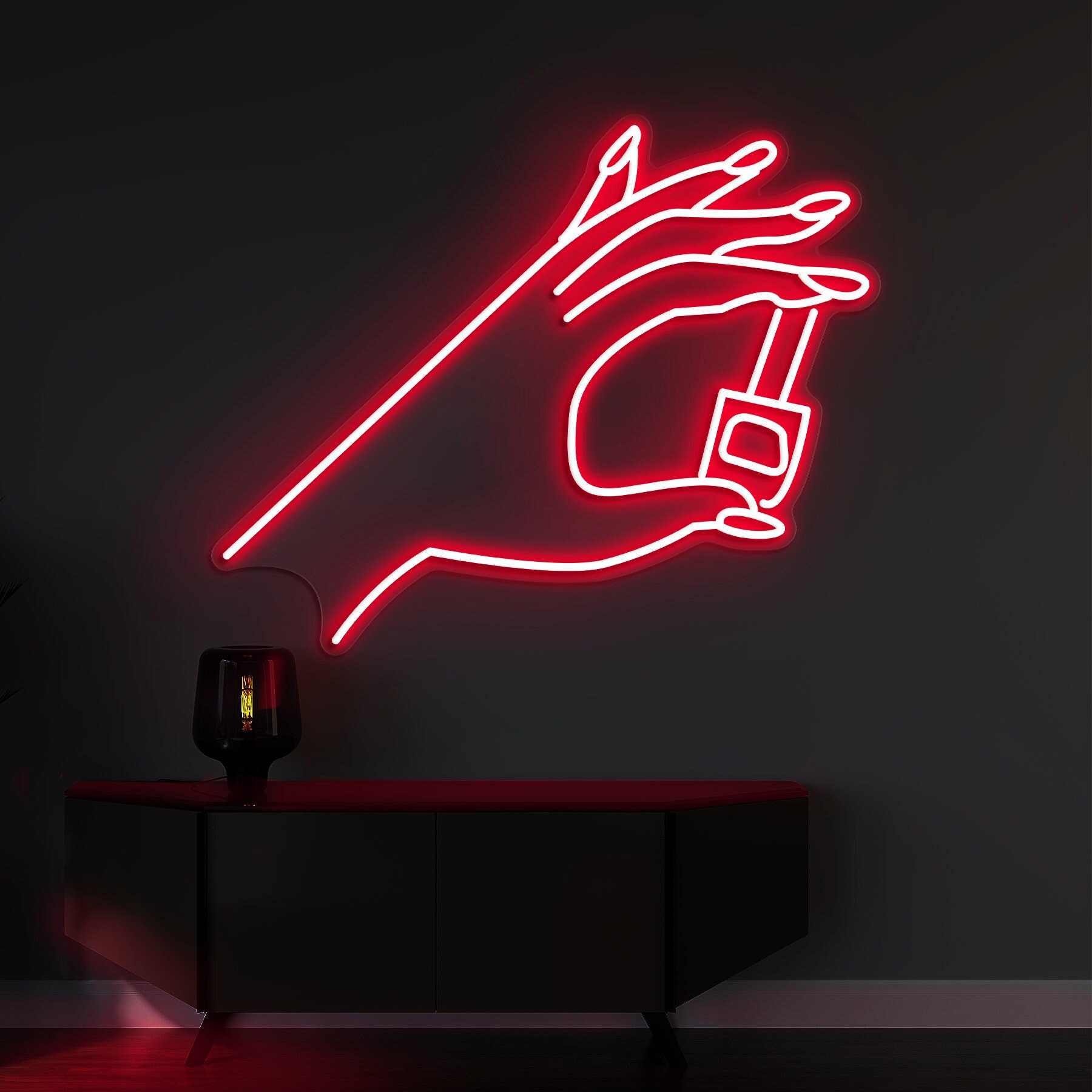 Nail Hand Neon Light, Nail Polish Sign, Nails Salon Light, Nail Polish Light, Sign for Bedroom, Home, Beauty Room, Girly Room, Nail Shop Art