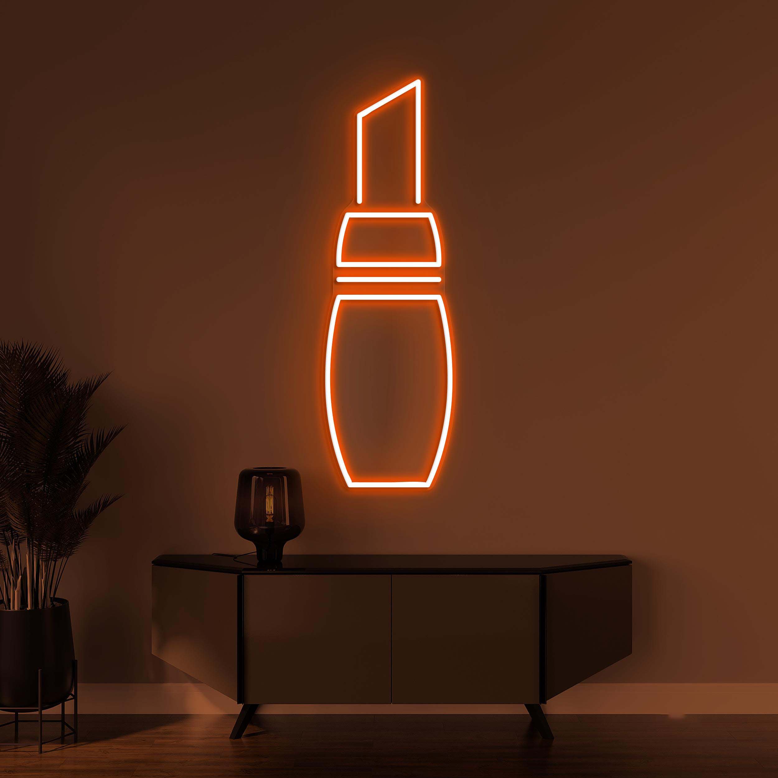Lipstick Neon Sign, Lipstick LED Light, Makeup Room Wall Decor, Beauty Saloon Wall Art, Girl Room Neon Light, Makeup Room Wall Light Decor