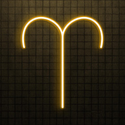 Aries Neon Sign, Aries LED Light, Aries Symbol Wall Decor, Custom Neon Sign, Home Wall Art, Horoscope Sign for Bar & Studio Wall Decor, Gift