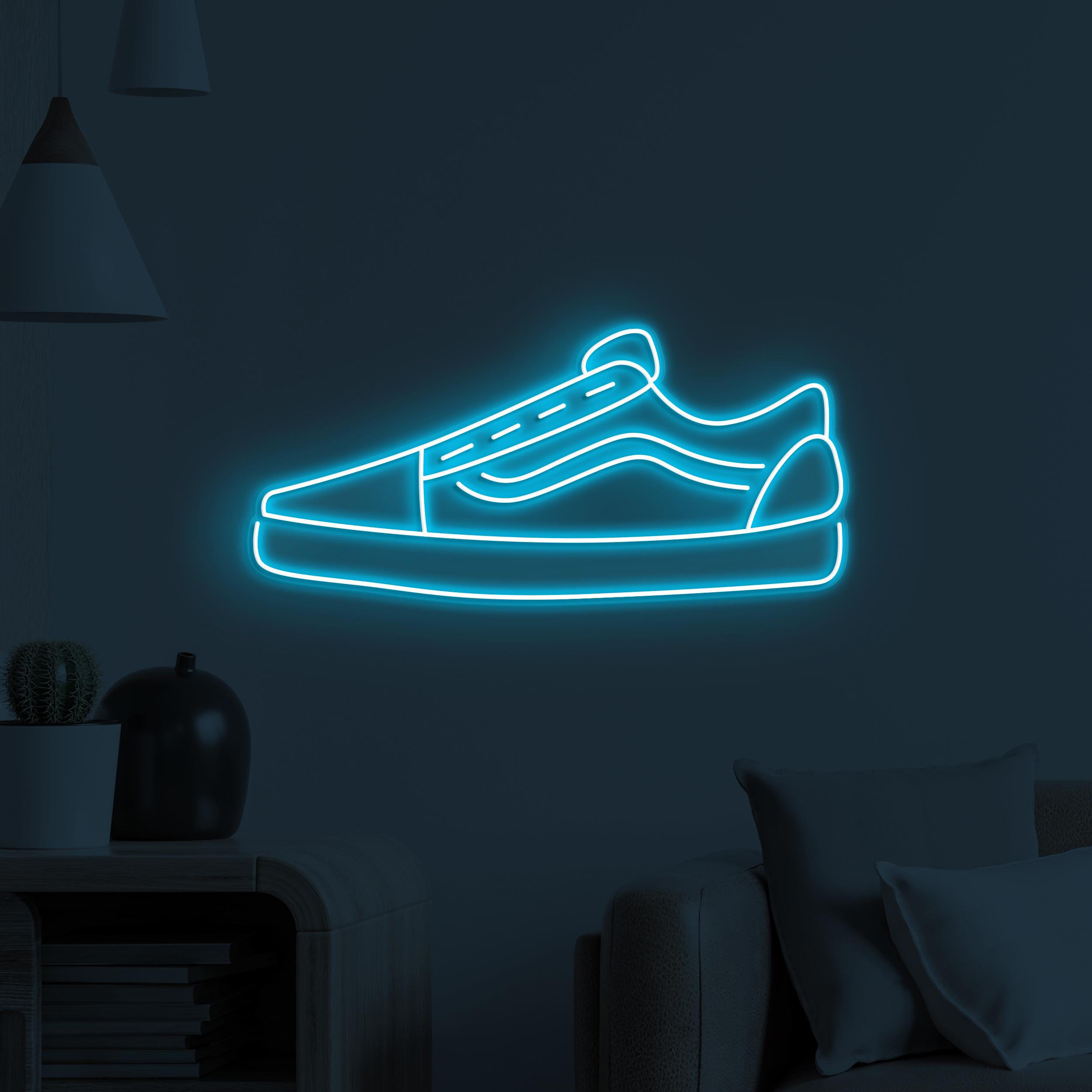 Sneaker Neon Sign, Sneaker LED Light, Home Wall Art, Boot Shop Decor, Skate Shoe Neon Light, Personalized Neon Sign, Led Neon Art, Gift