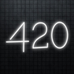 420 Neon Sign, 420 LED Light, Marijuana Wall Art, Smoke Shop Wall Decor, Dorm Room Neon Light, Cafe & Bar Restaurant Decor, Weed 420 Light