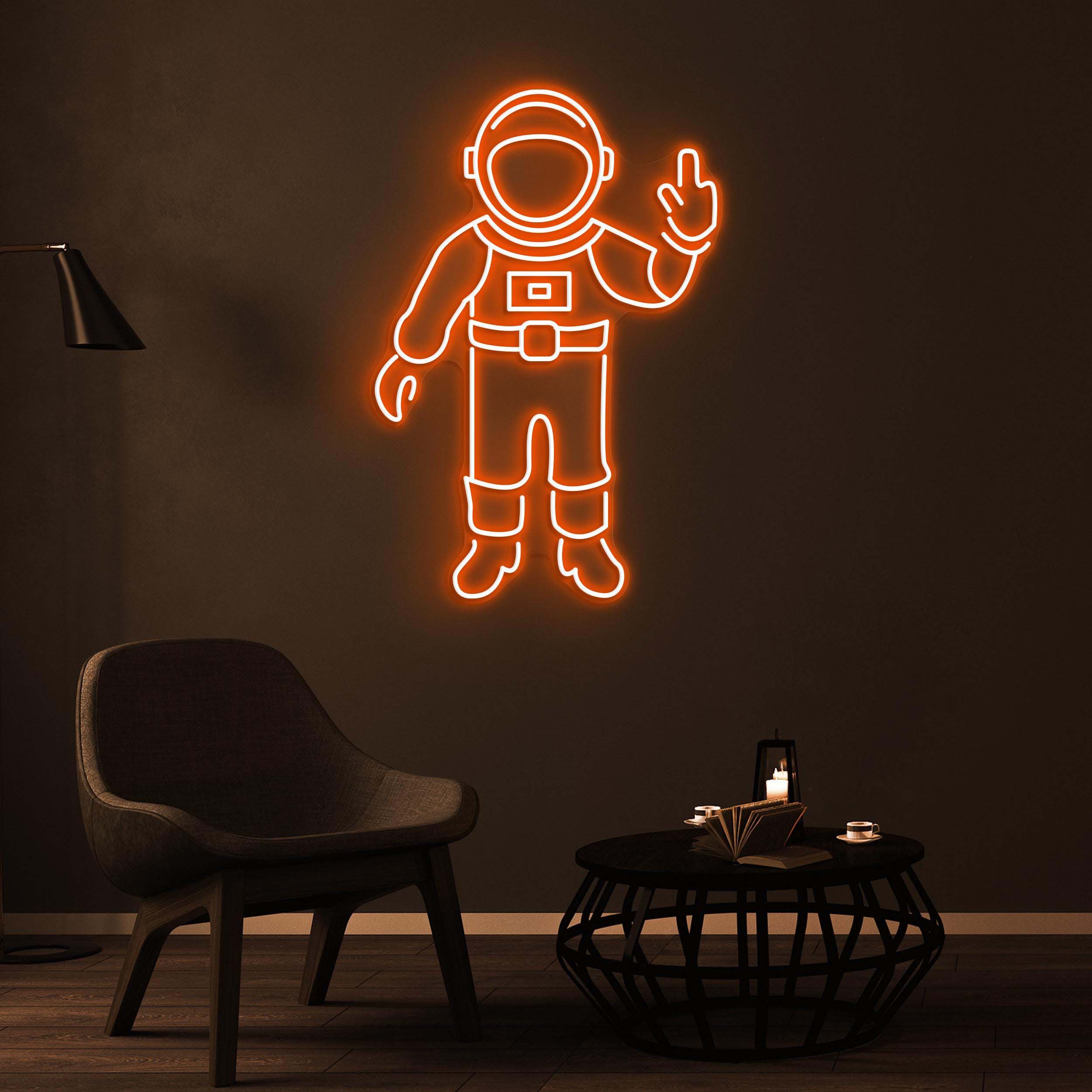 Astronaut Neon Sign, Astronaut LED Light, Space Wall Art, Astronaut Neon Light, Space Man Neon Sign, Game Room Wall Art, Kids Room Decor
