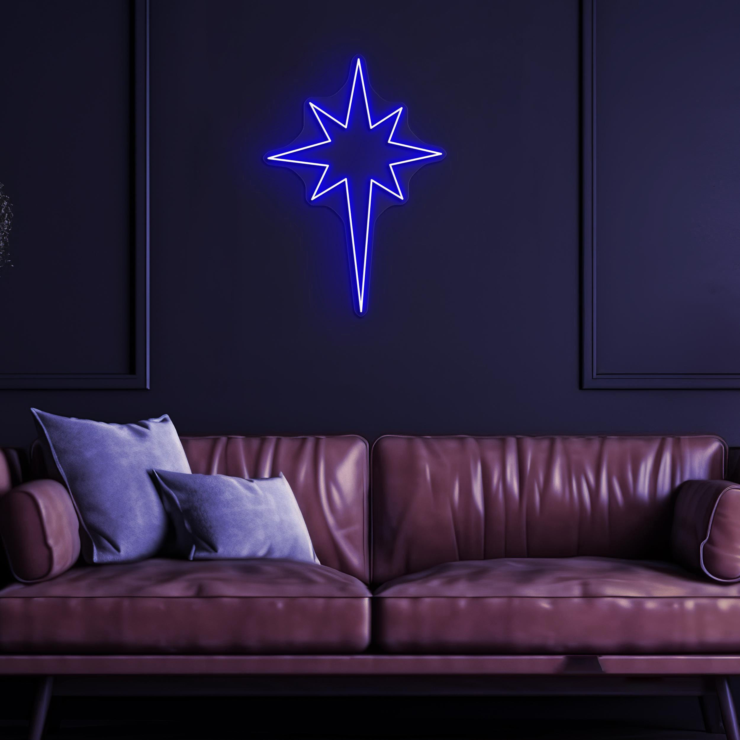 Star Neon Sign, Star LED Light, Bedroom Wall Decor, Star Neon Art, Home Wall Decor, Kids Room Neon Light, Cafe, Bar Led Light, Gift Idea