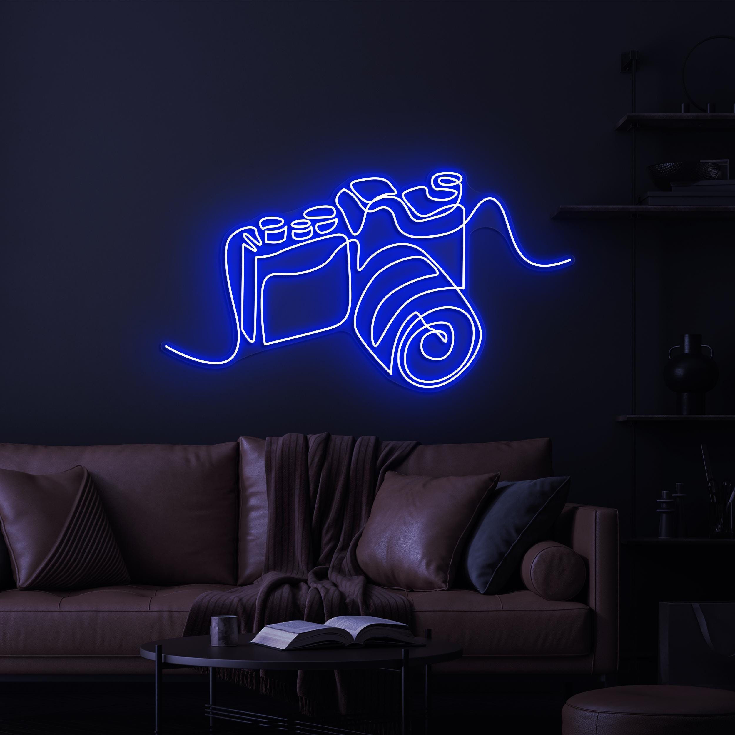 Camera Neon Sign, Camera LED Light, Photography LED Neon Art, Home Wall Decor, Shutterbug Wall Decor, Capture Neon Sign, Photography Shop