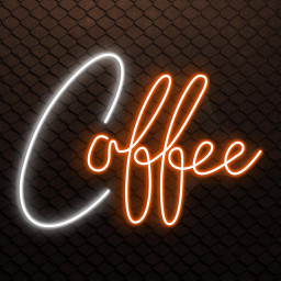 Coffee Neon Sign, Coffee LED Light, Coffee Business Logo Decor, Custom Coffee Wall Art, Coffee Shop Neon Light, Cafe, Bar, & Restaurant Art