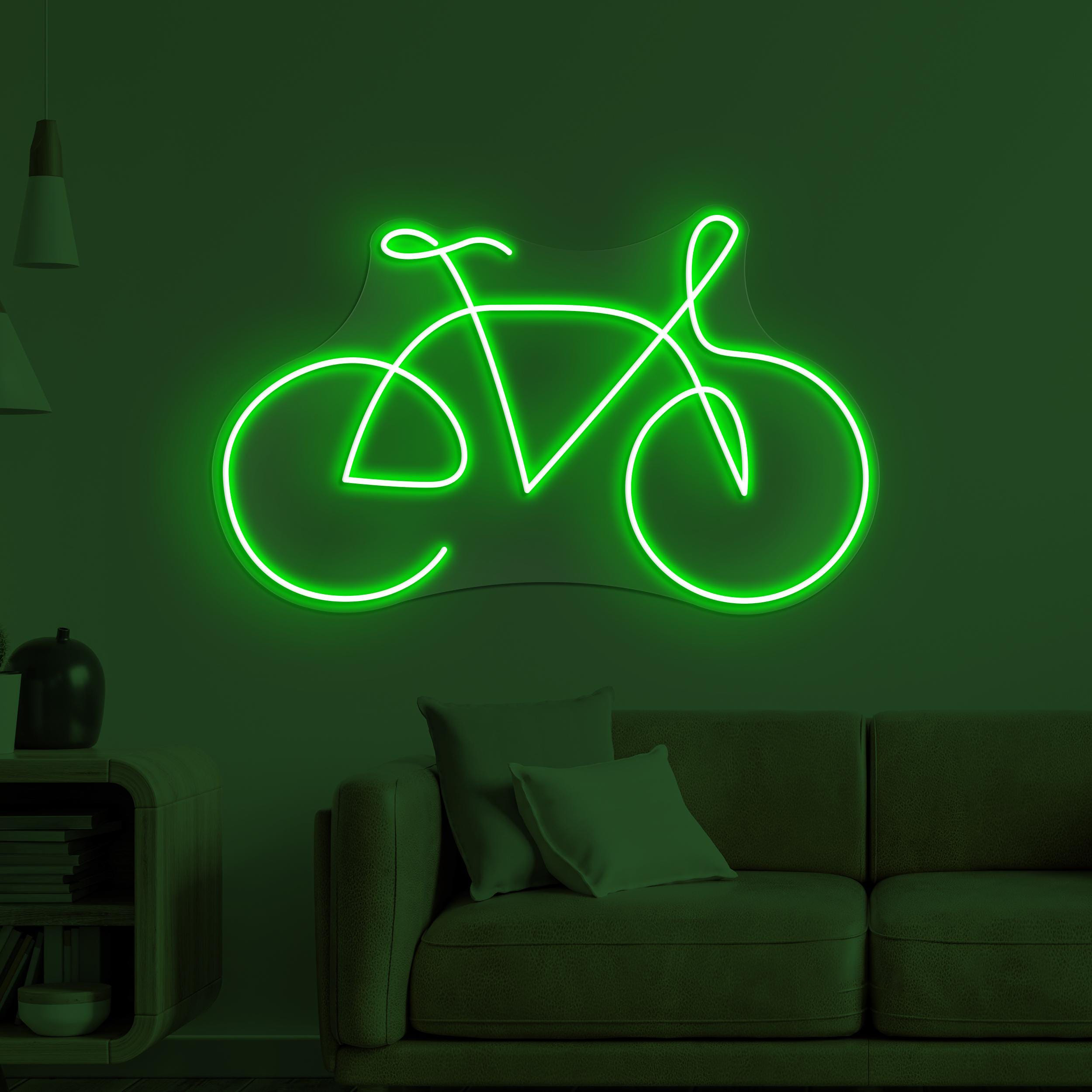 Bicycle Neon Sign, Bicycle LED Light, Toys Shop Neon Art, Cycling Wall Decor, Home Wall Light, Game Room & Kids Room Decor, Lounge Led Sign