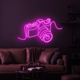 Camera Neon Sign, Camera LED Light, Photography LED Neon Art, Home Wall Decor, Shutterbug Wall Decor, Capture Neon Sign, Photography Shop