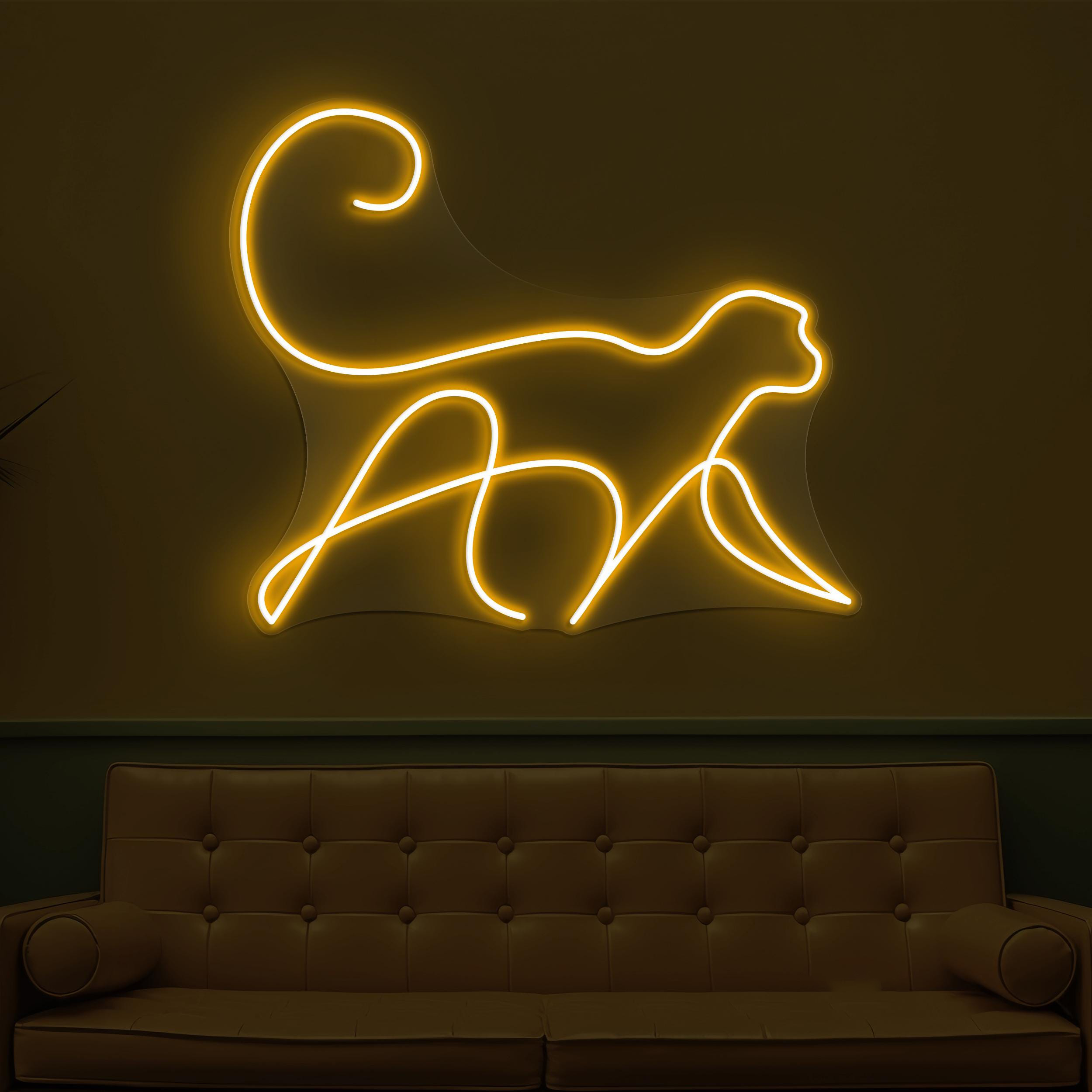Monkey Neon Sign, Monkey LED Light, Cute Monkey LED Neon Art, Animal Shop Wall Decor, Jungle Neon Light, Zoo Wall Light, Kids Room Decor