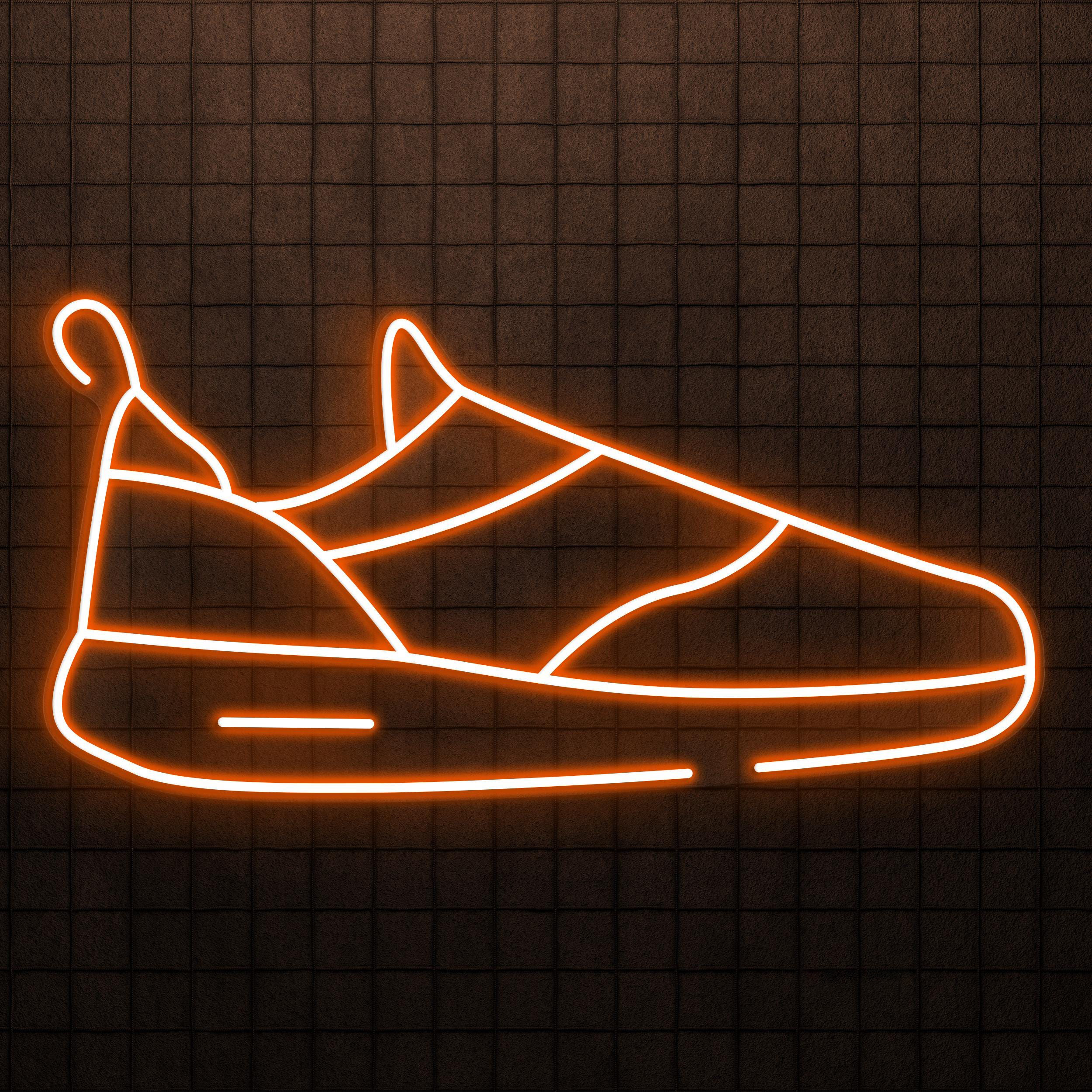 Sneaker Neon Sign, Sneaker LED Light, Gym Wall Decor, Home, Café, Restaurants and Bar Decor, Gym Boot Wall Art, Boot Shop Neon Light,