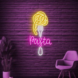Pasta Neon Sign, Pasta LED Light, Restaurants Wall Decor, Pasta Shop Wall Art, Italian Pasta Neon Sign, Spaghetti Neon Light, Kitchen Decor
