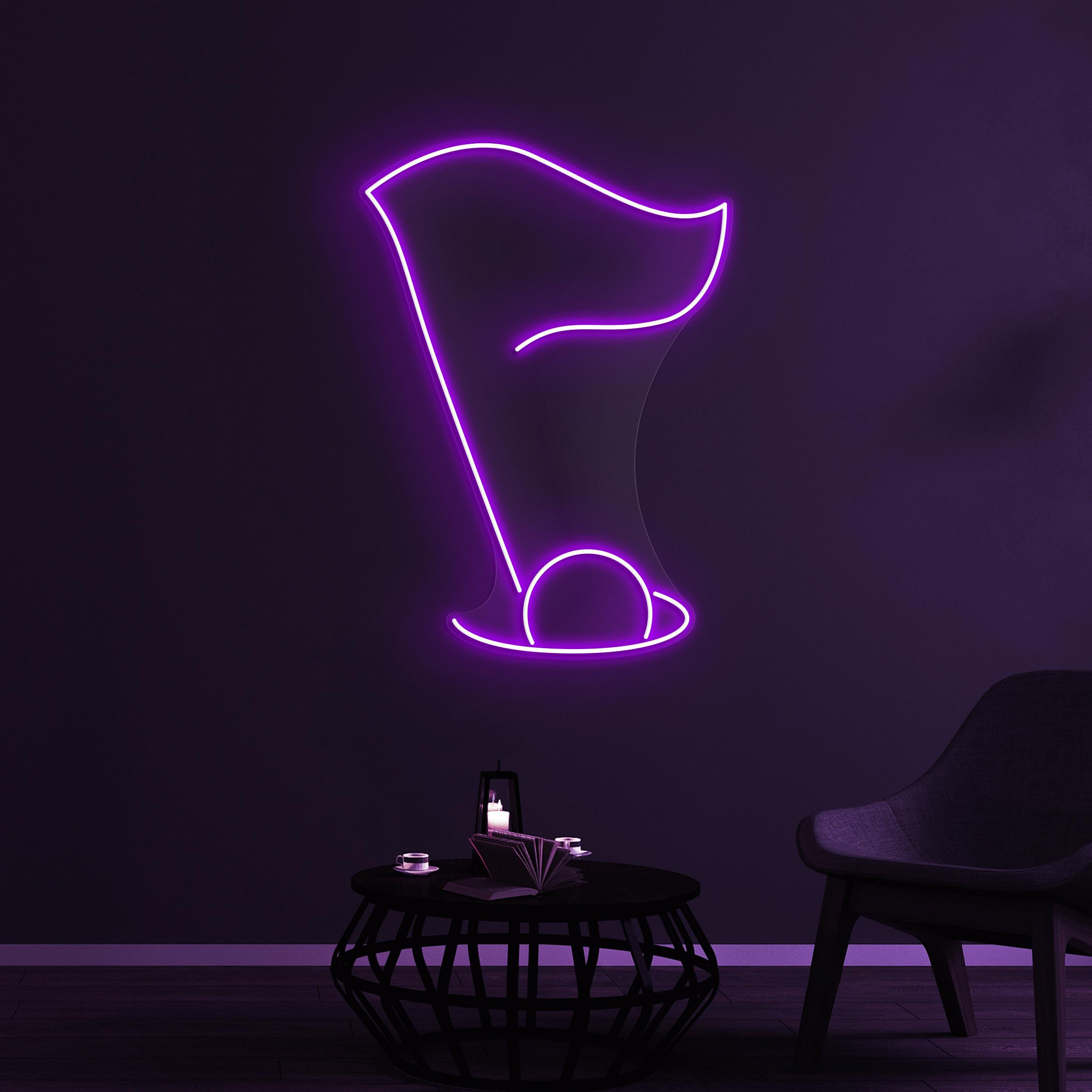 Golf Flag Neon Sign, Golf Flag LED Light, Golf Flag Wall Decor, Golf Club Neon Sign, Game Room Wall Art, Led Neon Art, Golf Lover Gift