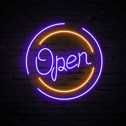 Open Neon Sign, Open LED Light, Open Business Logo Sign, Open Wall Art, Neon Sign For Restaurant, Bar, Shop & Store, Door Sign Wall Decor