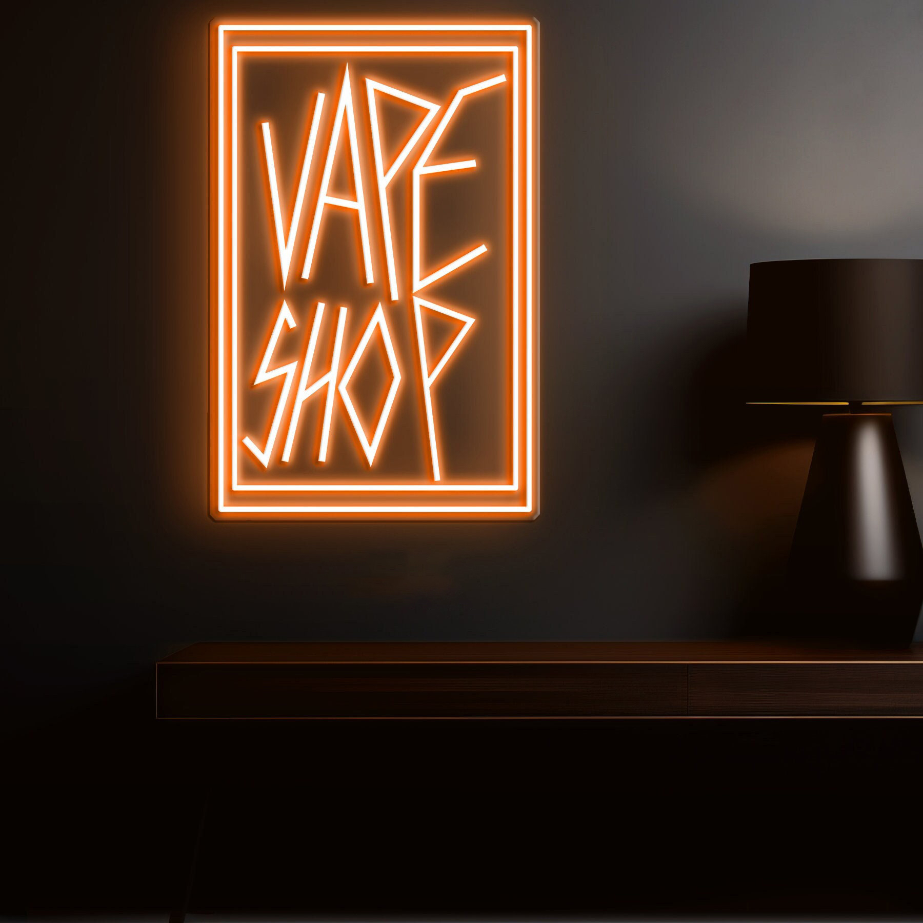 Vape Zone Neon Sign, Shop & Home Decor, Vape Light, LED Light for Business Advertising, Man Cave, Bar, Pub, Smoking Lounge, Party,Vape Decor
