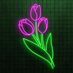 Tulip Neon Sign, Tulip LED Light, Floral Wall Art, Flower Shop Wall Decor, Neon Sign for Home, Party, Garden & Birthday Decor, Wedding Decor