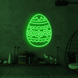 Easter Egg Neon Sign, Easter Egg LED Light, Kids Room Wall Decor, Gifts for Baby Neon Sign, Personalized Egg Sign, Colorful Egg Wall Art
