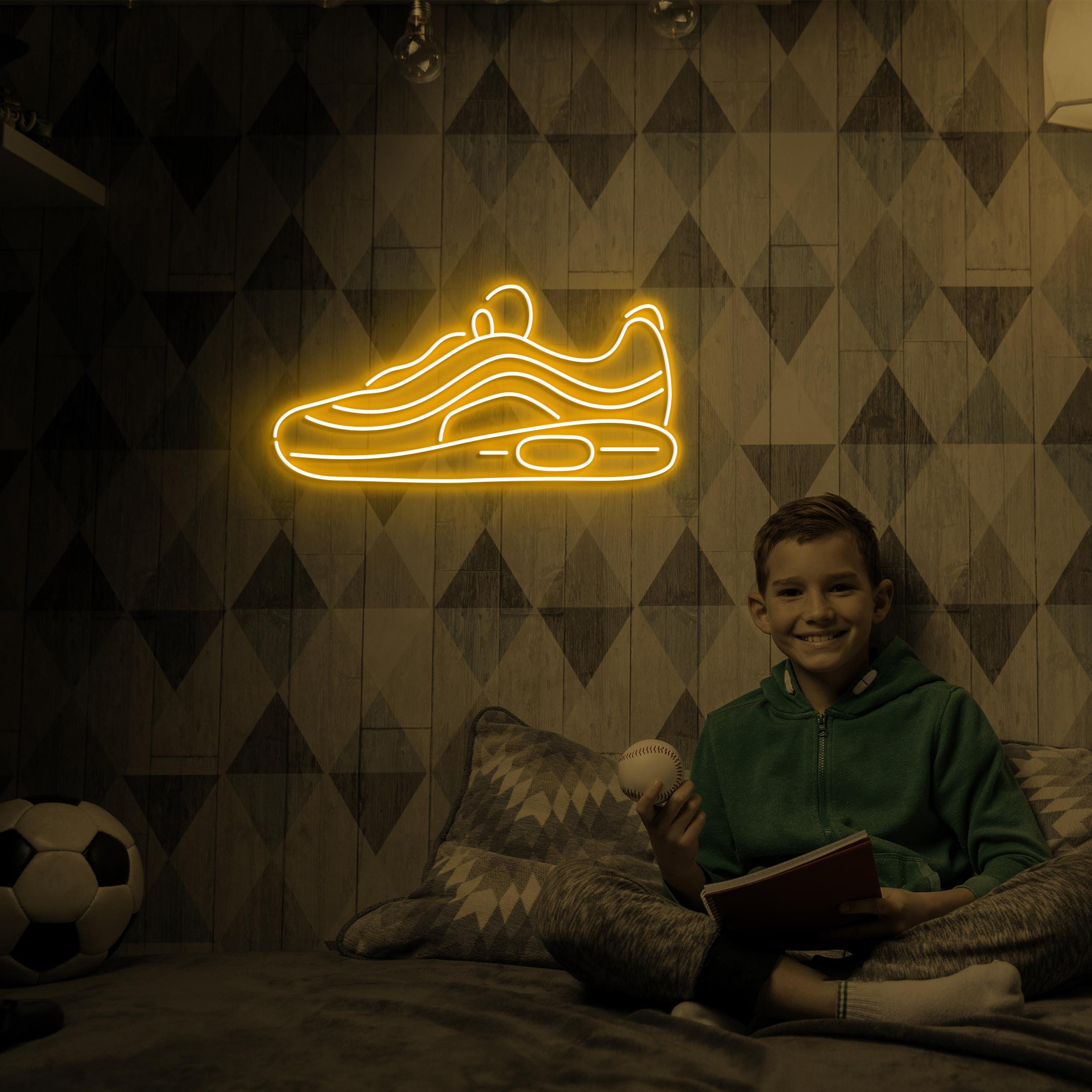 Sneakers Neon Sign, Sneakers LED Light,  Shoe Wall Decor, Sneakers Shop Decor, Sports Shoe Decor, Sports Lover Gift, Business Logo Sign