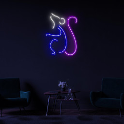 Mouse Neon Sign, Mouse LED Light, Cute Rat Wall Art, Kids Room Wall Decor, Rodent Led Sign, Animal Shop Neon Light, Customized Mouse Sign