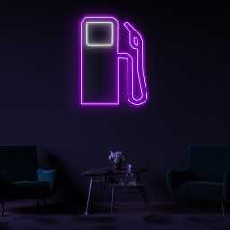 Fuel Pump Neon Sign, Fuel Pump LED Light, Gas Pump Wall Decor, Fuel Up Wall Art, Road Trip Led Sign, Petrol Pump Neon Light, Home Wall Decor