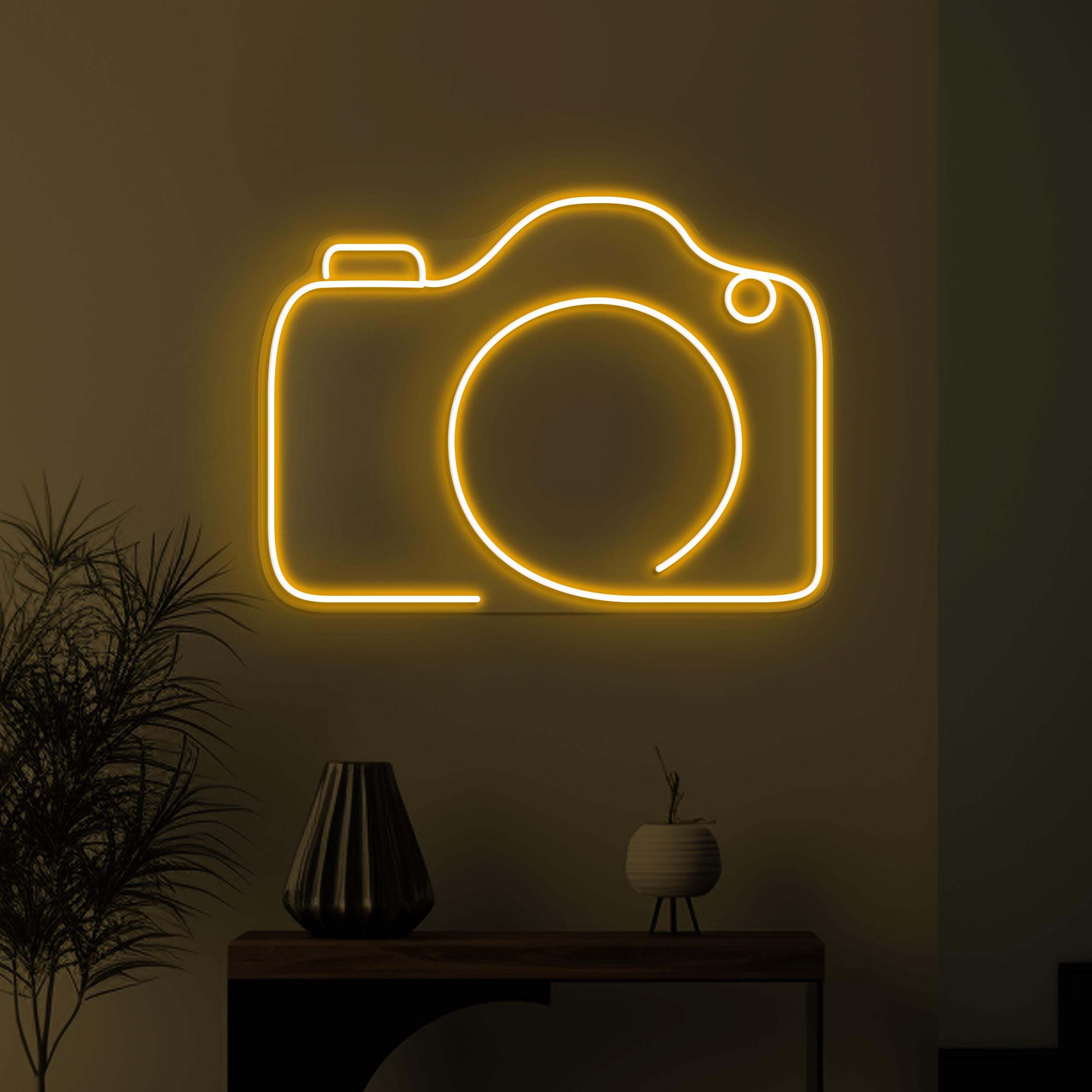 Camera Neon Sign, Camera LED Light, Photography Wall Decor, Kids Room Wall Art, Photo Studio Neon Light, Photographer Gift, Birthday Decor