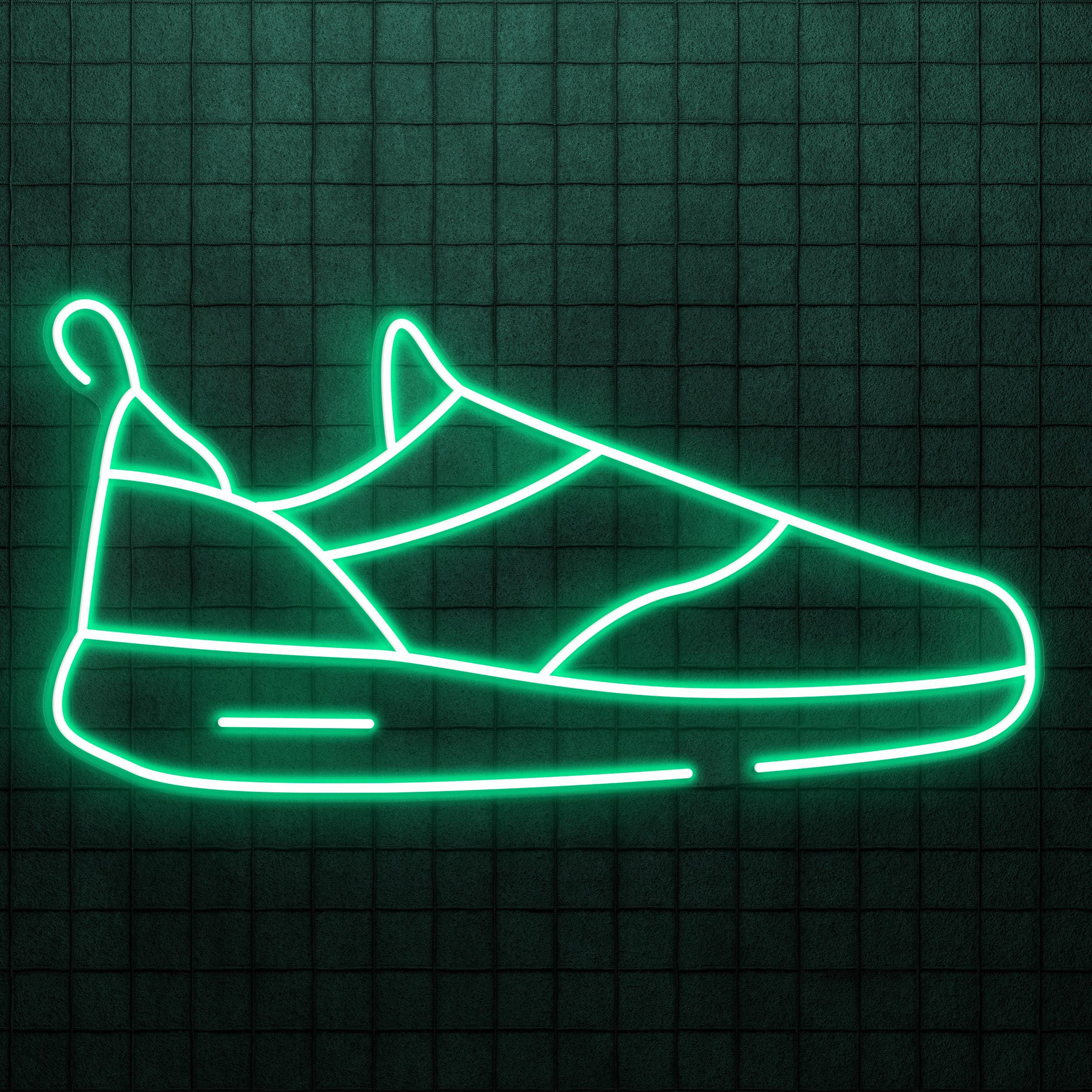 Sneaker Neon Sign, Sneaker LED Light, Gym Wall Decor, Home, Café, Restaurants and Bar Decor, Gym Boot Wall Art, Boot Shop Neon Light,