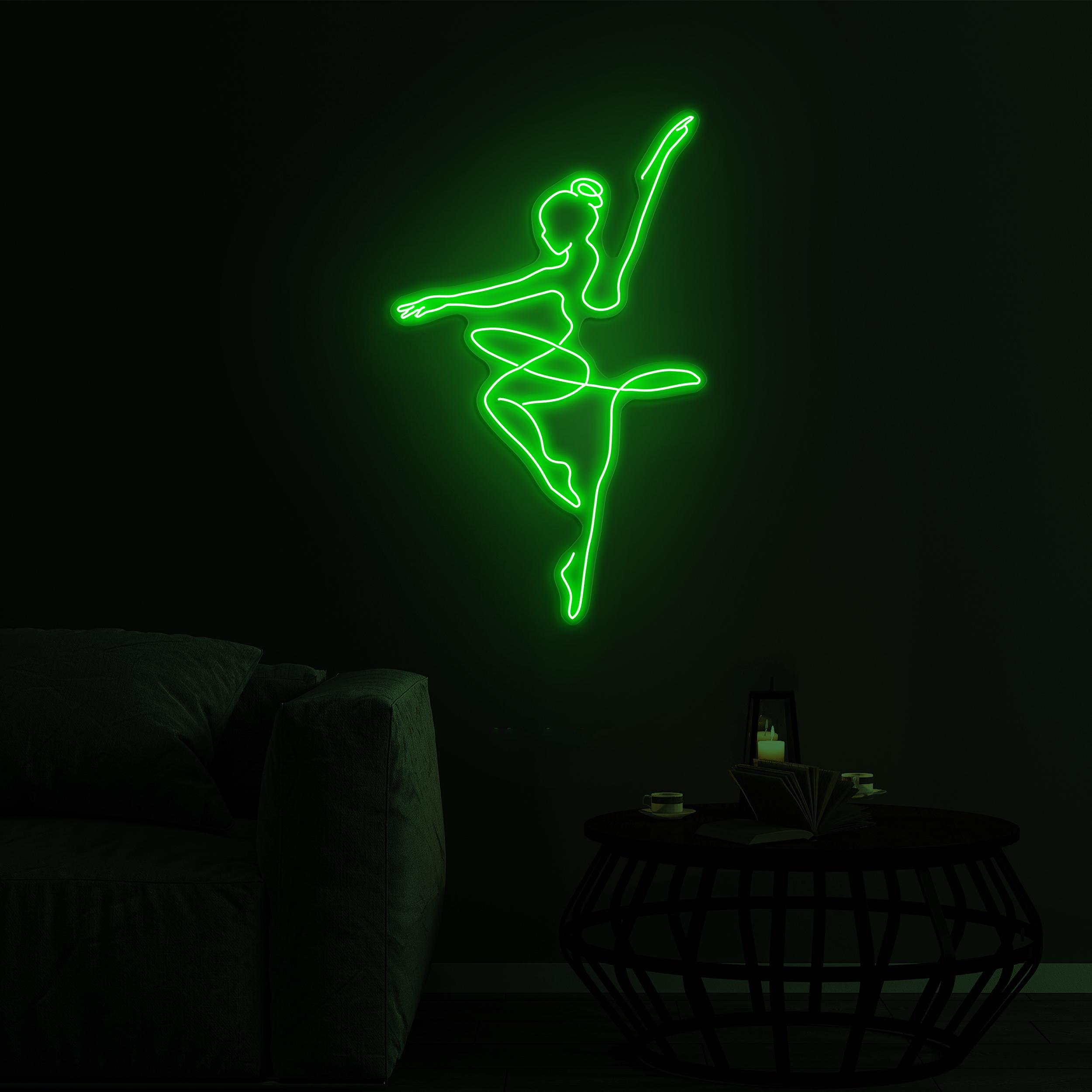 Girl Dance Neon Sign, Ballet Dance Girl Light, Girl Dance LED Art, Dance Studio Decor, Dancer Neon Sign, Home Wall Decor, Dance Lover Sign