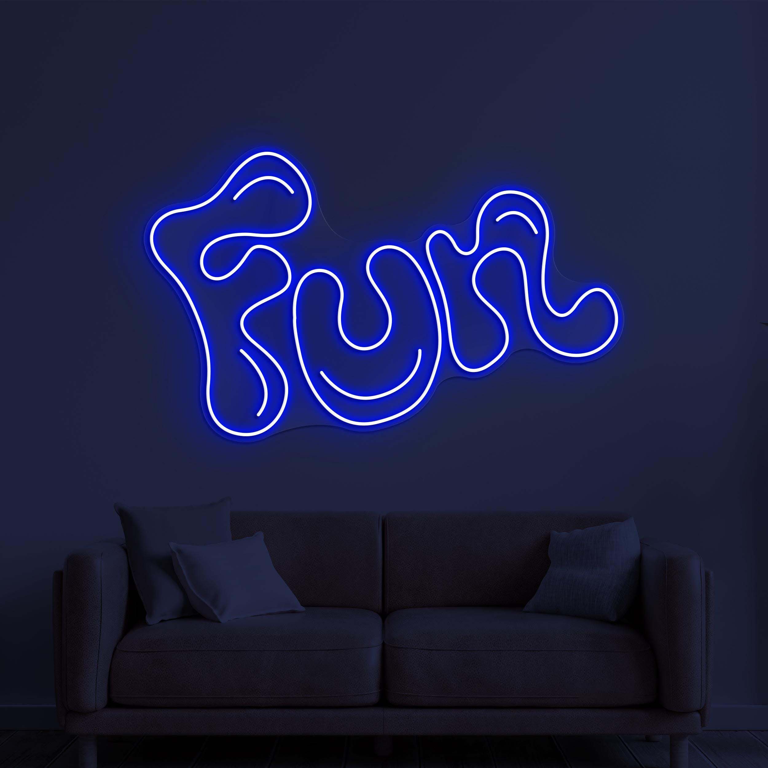 Fun Neon Sign, Fun LED Light, Party Wall Decor, Wedding Party Wall Art, Home, Room, Birthday & Party Decor, Personalized Fun Neon Sign, Gift