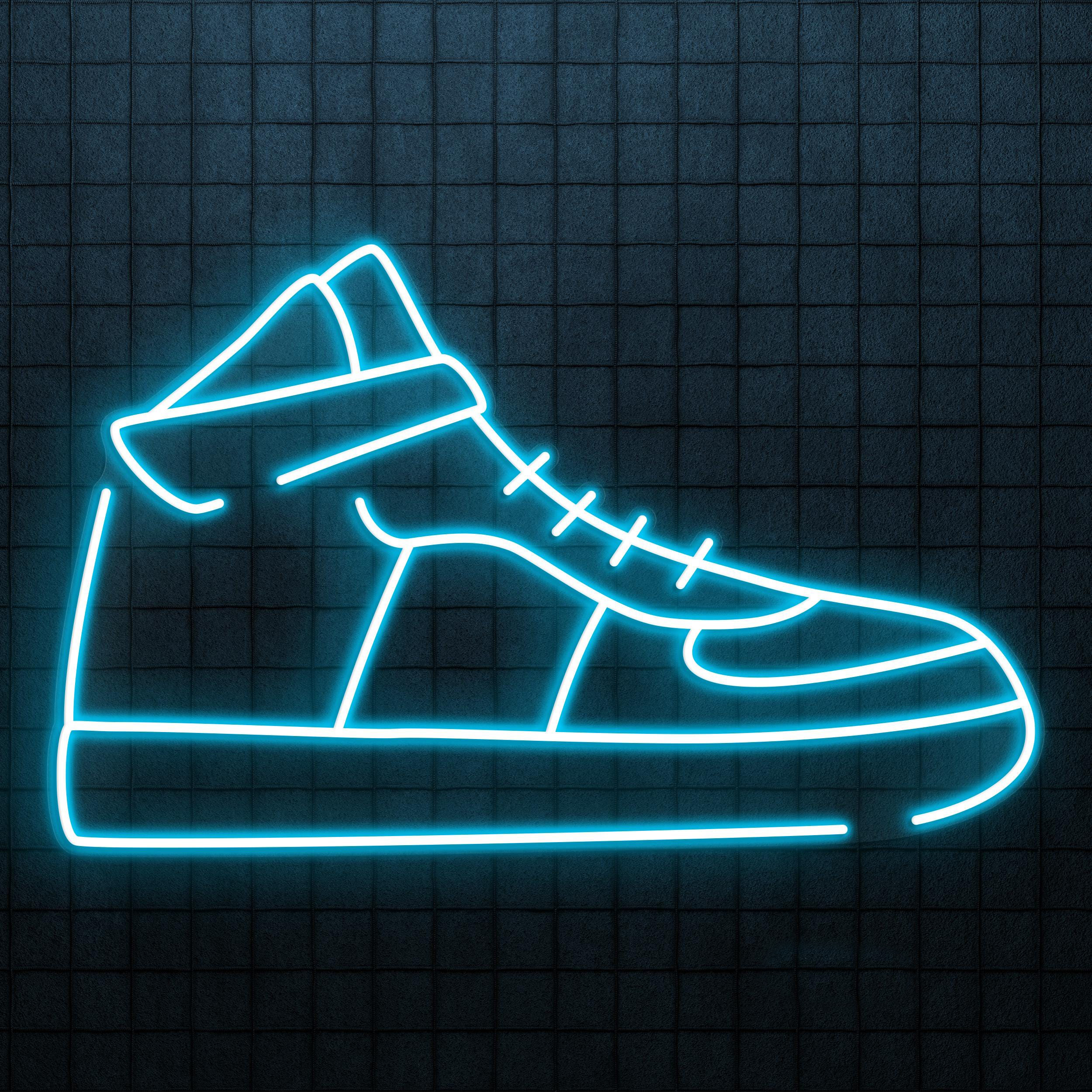 Sneakers Neon Sign, Sneakers LED Light, Shoes Wall Art, Sneakers Shop Wall Decor, Business Logo Sign, Sports Shoe Decor, Sports Lover Gift