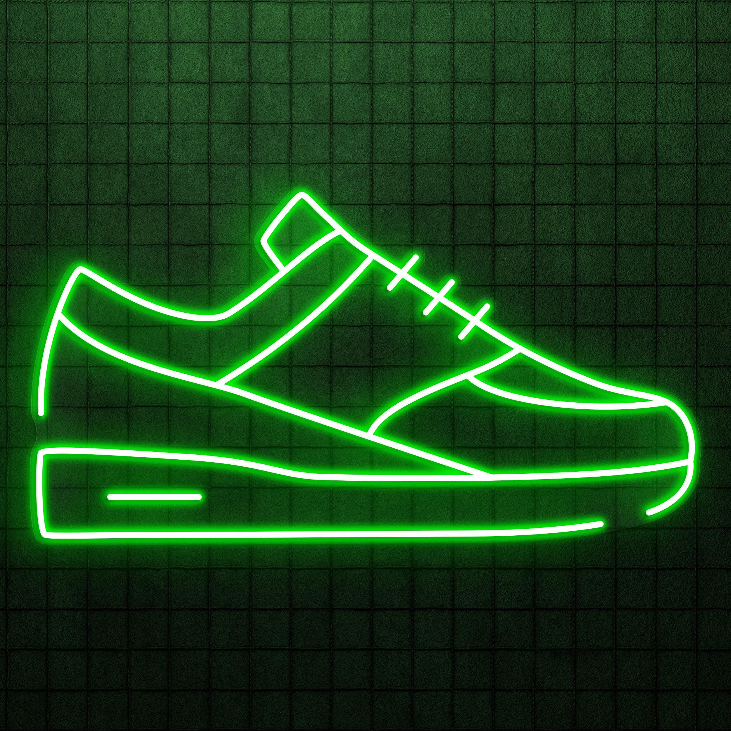Sports Shoes Neon Sign, Sports Shoes LED Light, Sports Joger Shoe Wall Decor, Sneaker Wall Art, Boot Shop Neon Light, Cafe and Bar Decor