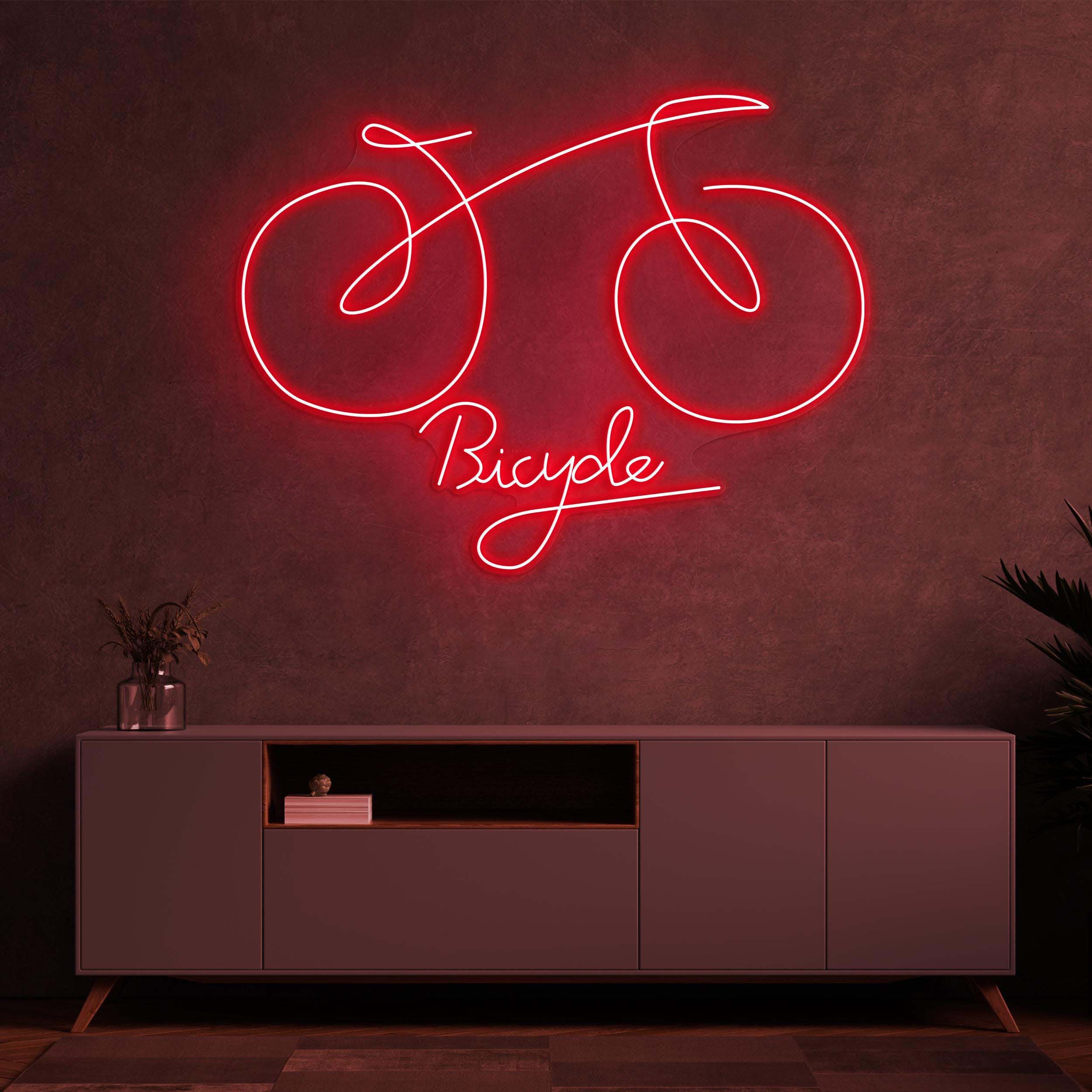 Bicycle Neon Sign, Bicycle LED sign, Bicycle LED Art, Garage neon sign, Mountain Bike Wall Art, Mancave LED Light, Decor for Kids room, Shop