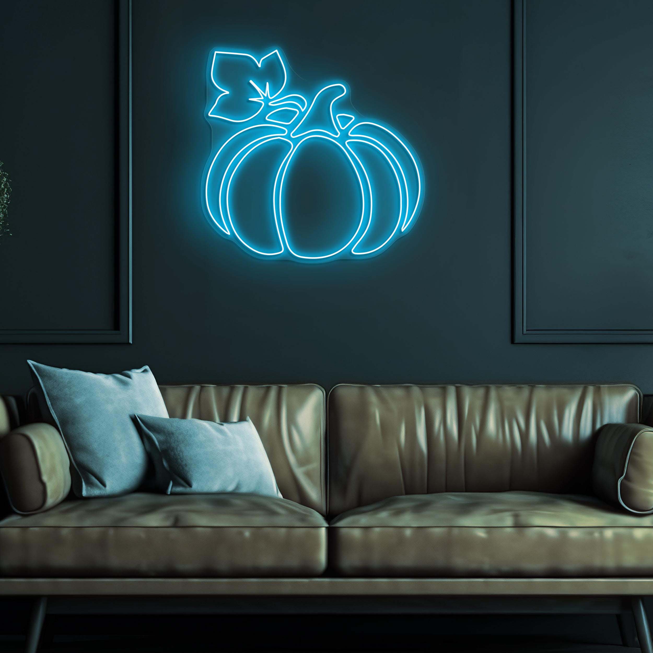 Pumpkin Neon Sign, Pumpkin LED Light, Pumpkin Fruit Wall Decor, Fruit Shop Wall Art, Custom Sign, Kitchen Neon Light, Gift for Pumpkin lover