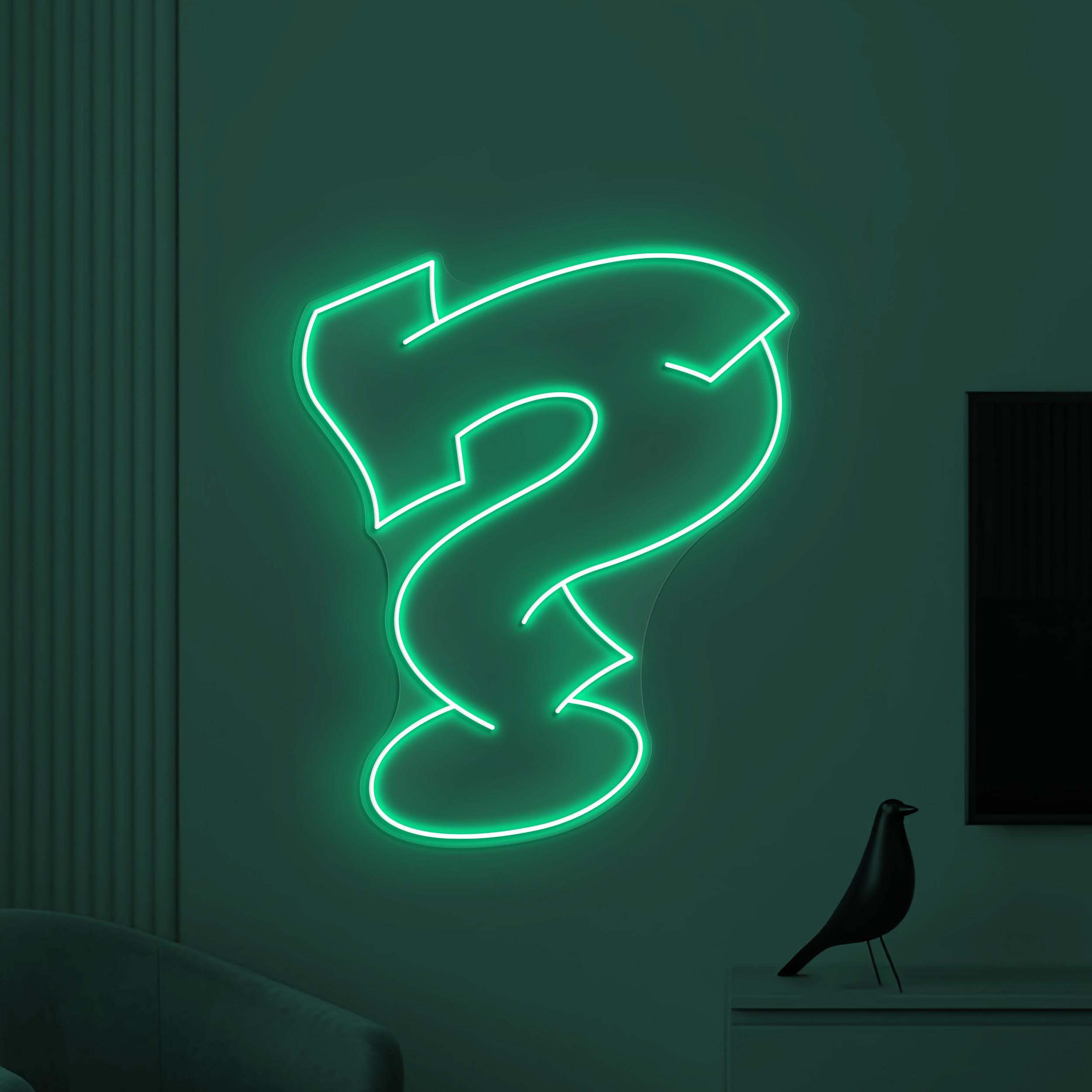 Question Mark Neon Sign, LED Question Mark Light, Arrow Wall Decor, Direction Wall Art, Mall Neon Light, College & University Decor, Gift