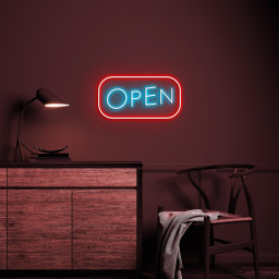 Open Neon Sign, Open Led Light, Open Wall Decor, Open Door Display Sign, Club, Bar Pub, Store Wall Art, Business Logo Art, Beauty Shop Decor