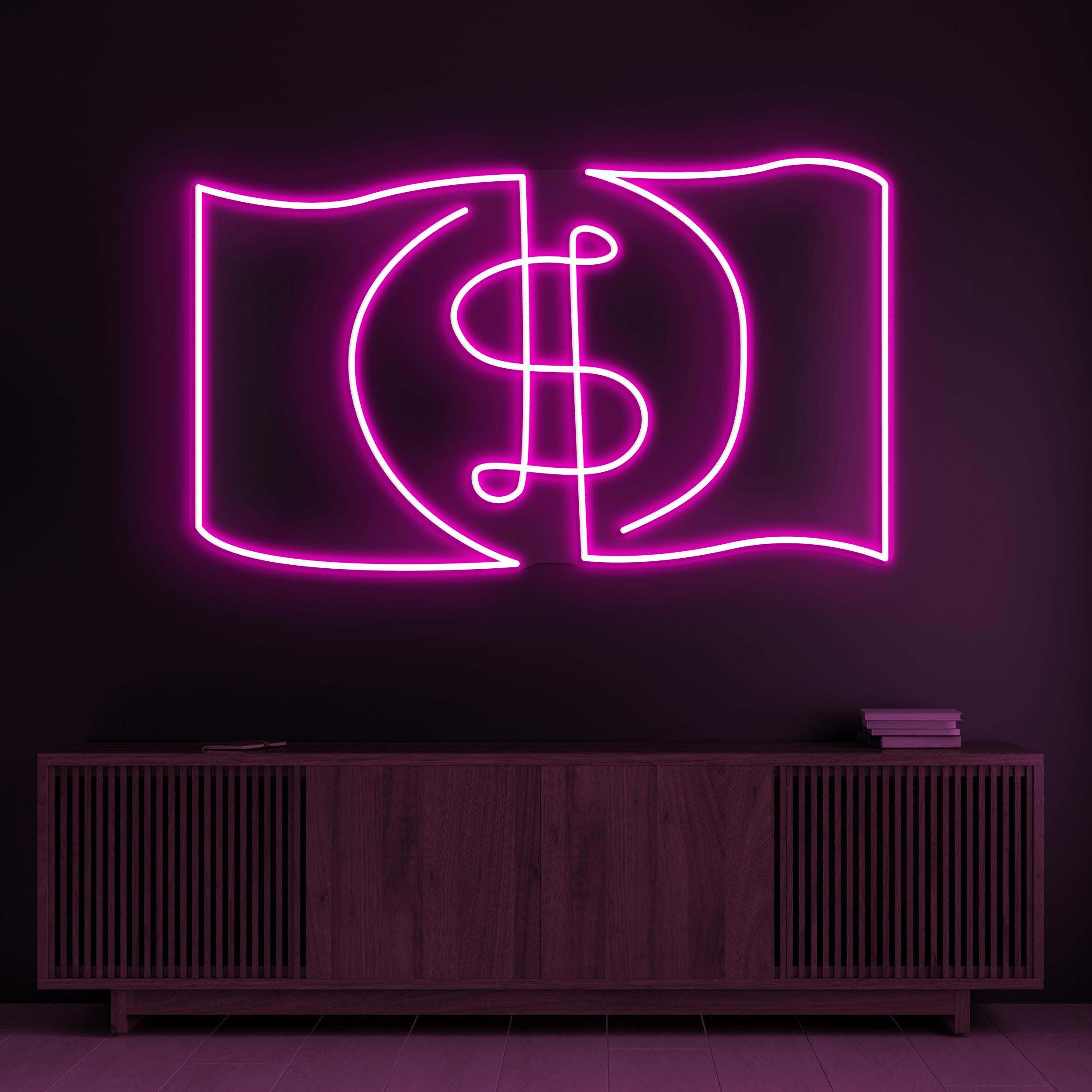 Dollar Neon Sign, Dollar LED Light, Money Wall Decor, Home Wall Art, Cash Neon Sign, Bank Wall Neon Light, Personalized Dollar Neon Sign