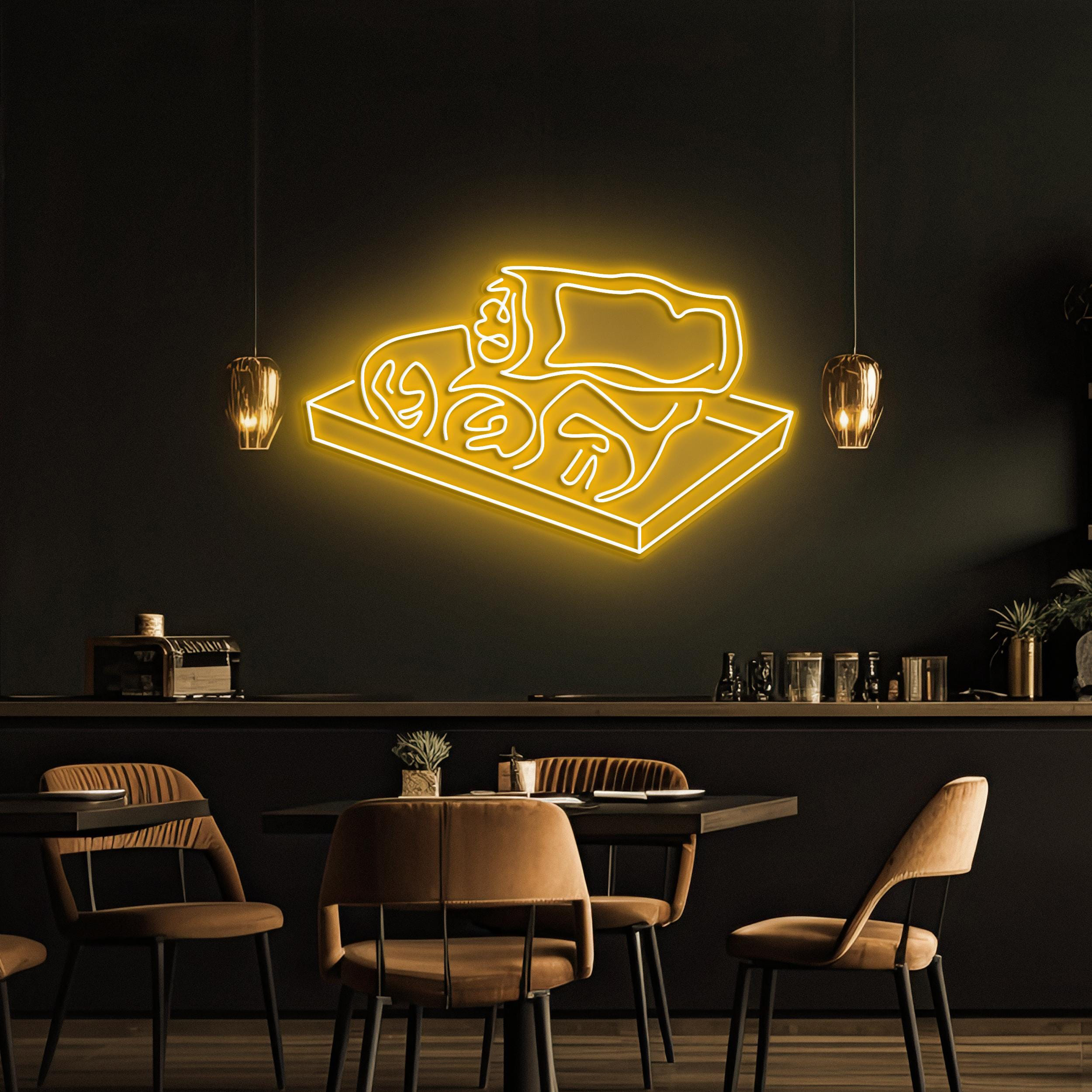 Burrito Neon Sign, Burrito LED Light, Burrito Roll LED Neon Art, Cafe & Bar Wall Decor, Mexican Food Neon Sign, Kitchen Wall Art, Food Lover