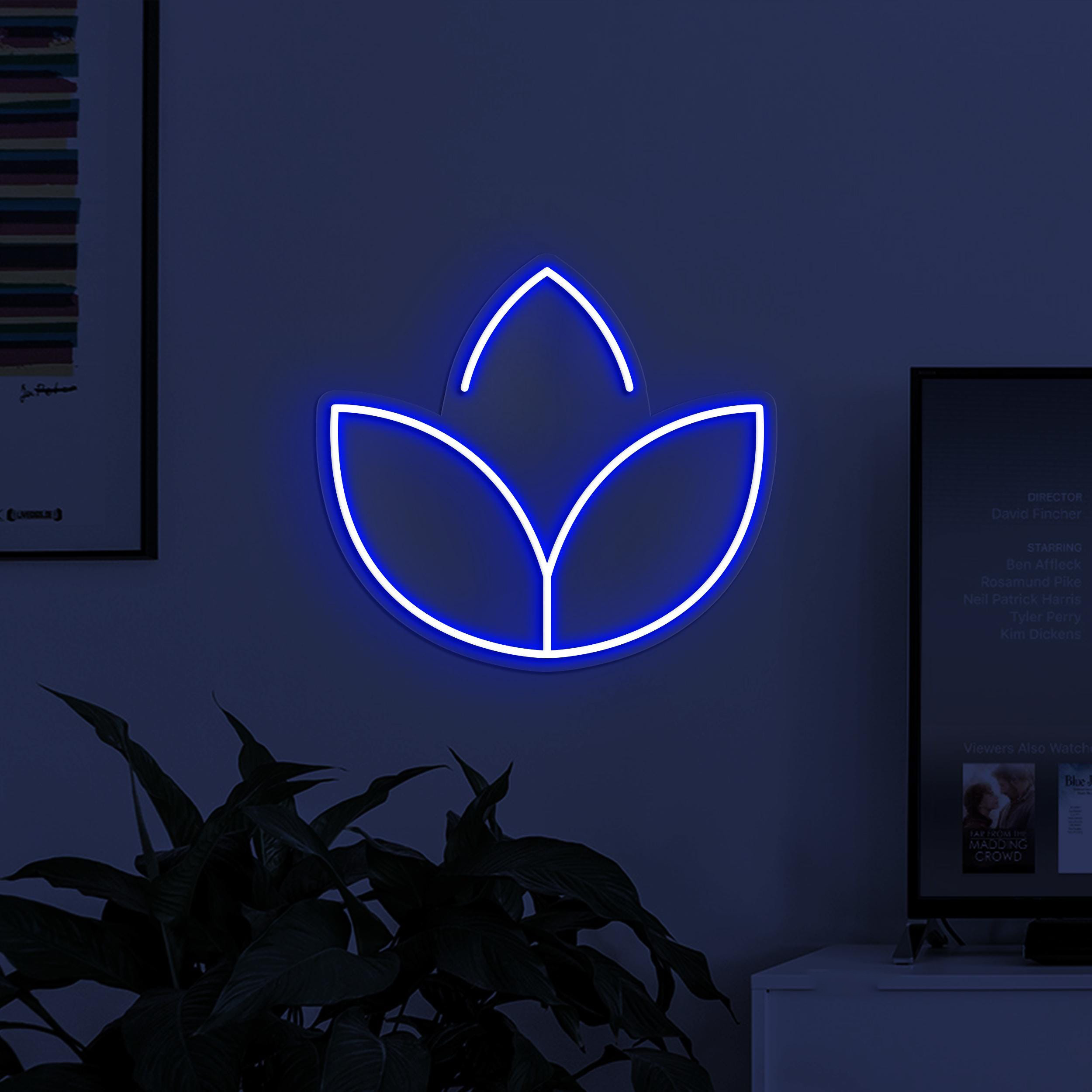 Tulip Neon Sign, Tulip LED Light, Tulip Flower Wall Art, Neon Art Decor for Home, Party and Birthday, Gift for Couple, Wedding Neon Light