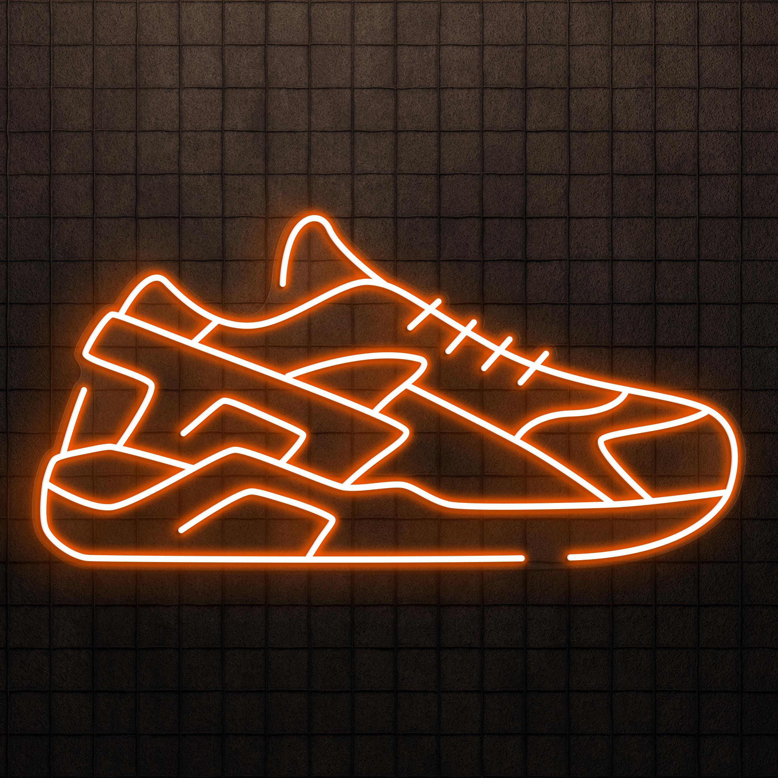 Sneakers Neon Sign, Sneakers LED Light, Running Shoe Wall Decor, Sneakers Shop Wall Art, Sports Shoe Neon Light, Gift For Sneaker Lover