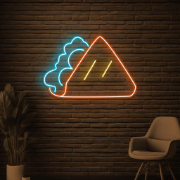 Tacos Sandwich Neon Sign, Tacos Sandwich LED Light, Kitchen Wall Decor, Cafe Neon Wall Art, Mexican Food Neon Art, Sandwich Lover's Sign