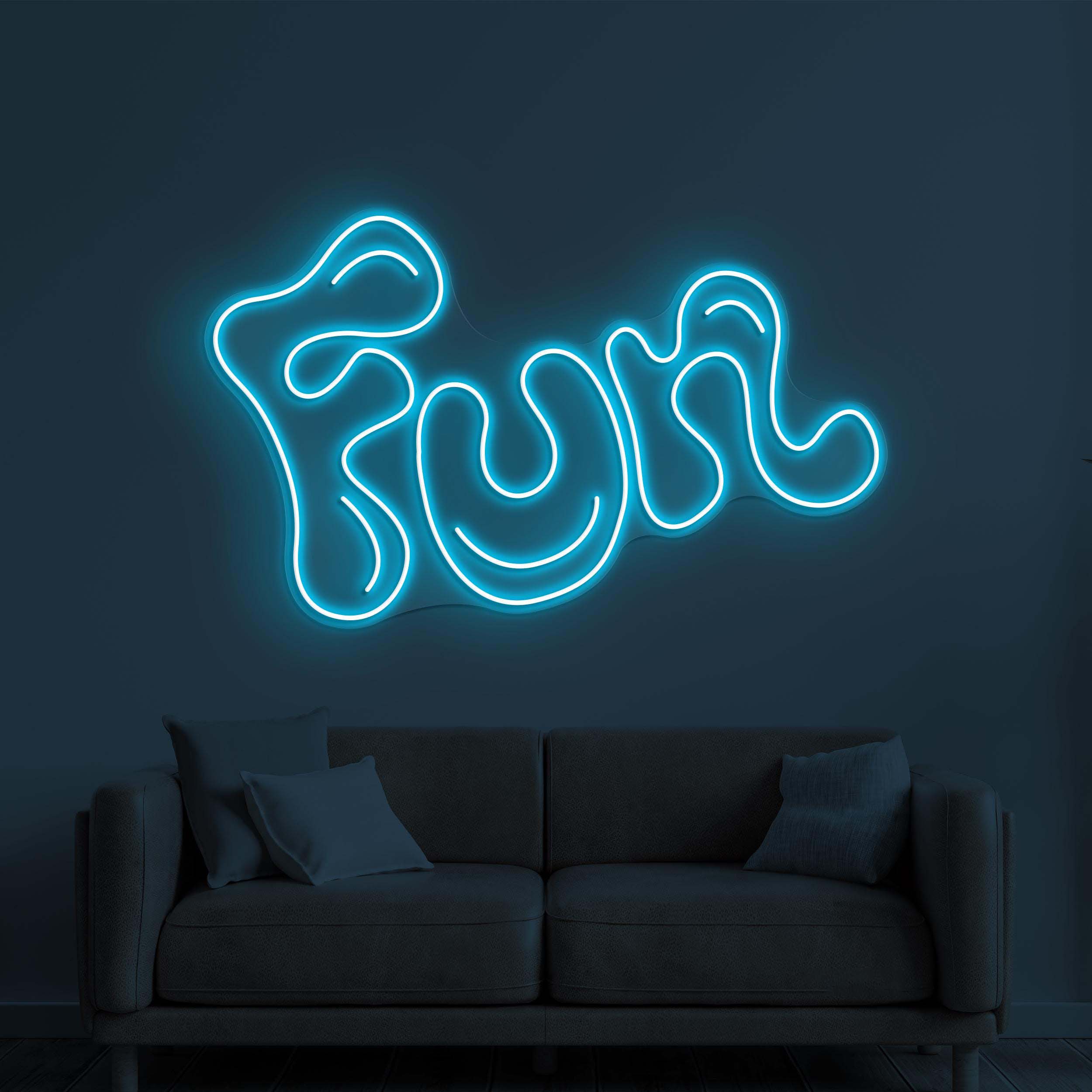 Fun Neon Sign, Fun LED Light, Party Wall Decor, Wedding Party Wall Art, Home, Room, Birthday & Party Decor, Personalized Fun Neon Sign, Gift