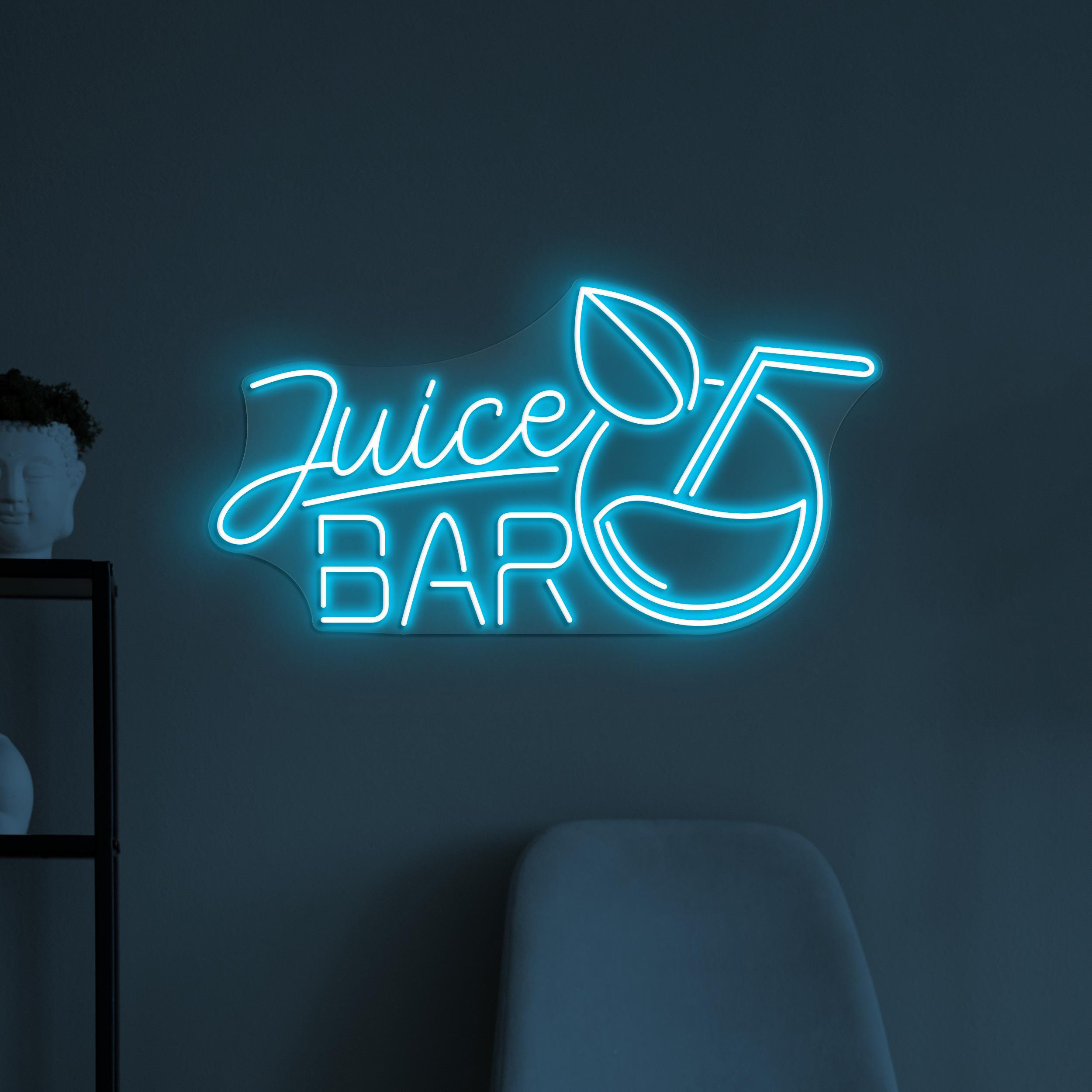 Juice Bar Neon Sign, Juice Bar LED Light, Bar Wall Decor, Juice Shop Wall Art, Drink Corner Neon Sign, Cafe Neon Light, Drunk Neon Art, Gift