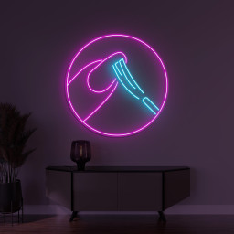 Nail Polish Neon Sign, Nail Polish LED Light, Nail Salon Neon Decor, Beauty Parlour Wall Decor, Custom Neon Sign, Nail Hand Wall Decor, Gift